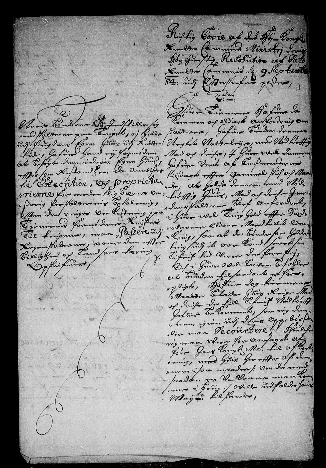 Rentekammeret inntil 1814, Reviderte regnskaper, Stiftamtstueregnskaper, Bergen stiftamt, AV/RA-EA-6043/R/Rc/L0073: Bergen stiftamt, 1684