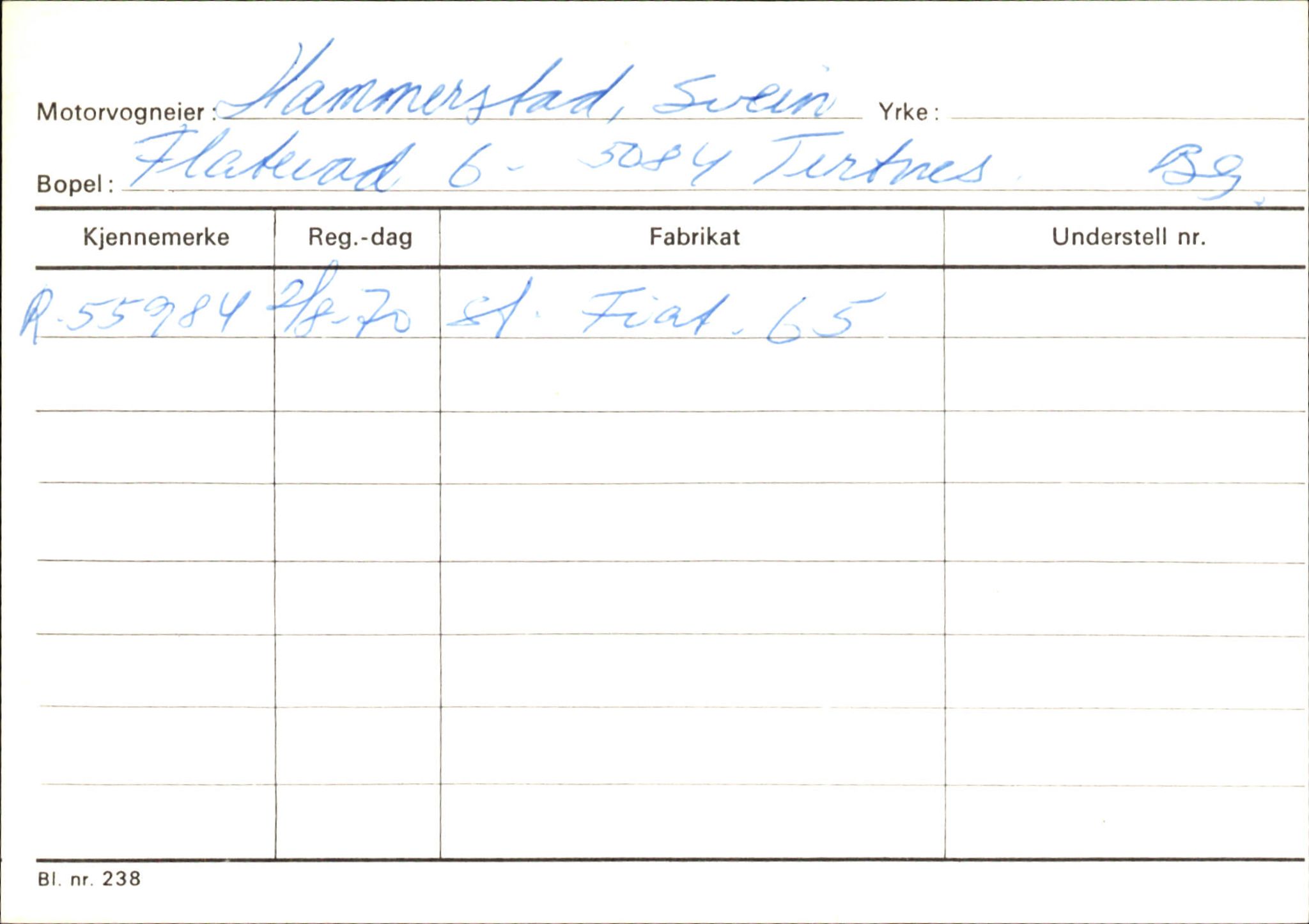 Statens vegvesen, Hordaland vegkontor, SAB/A-5201/2/Ha/L0018: R-eierkort H, 1920-1971, s. 565