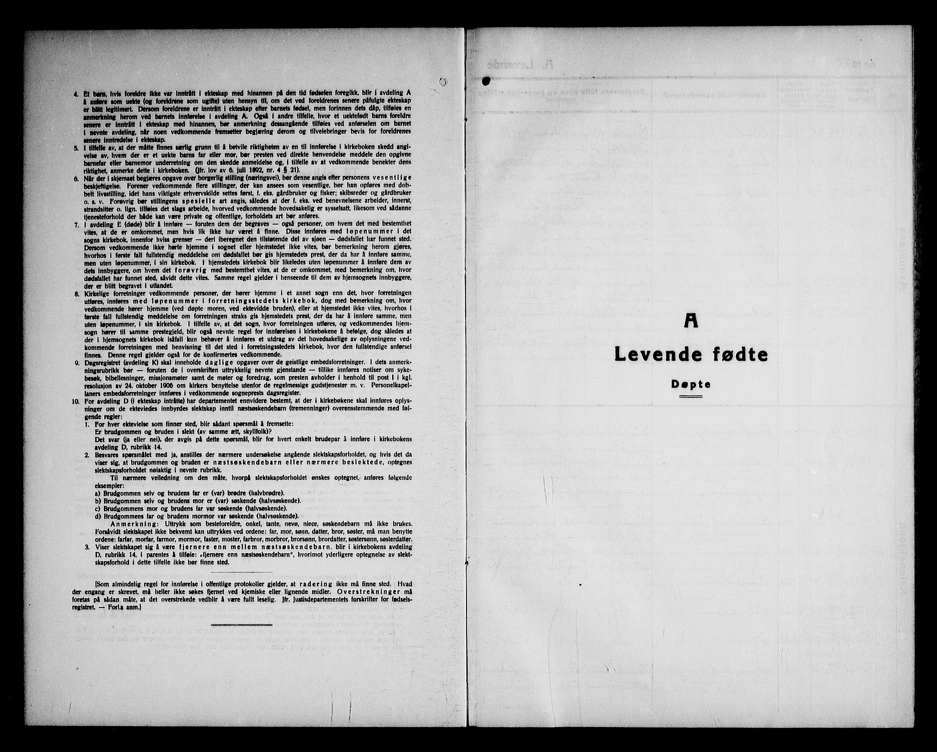 Hobøl prestekontor Kirkebøker, SAO/A-2002/G/Ga/L0002: Klokkerbok nr. I 2, 1928-1945