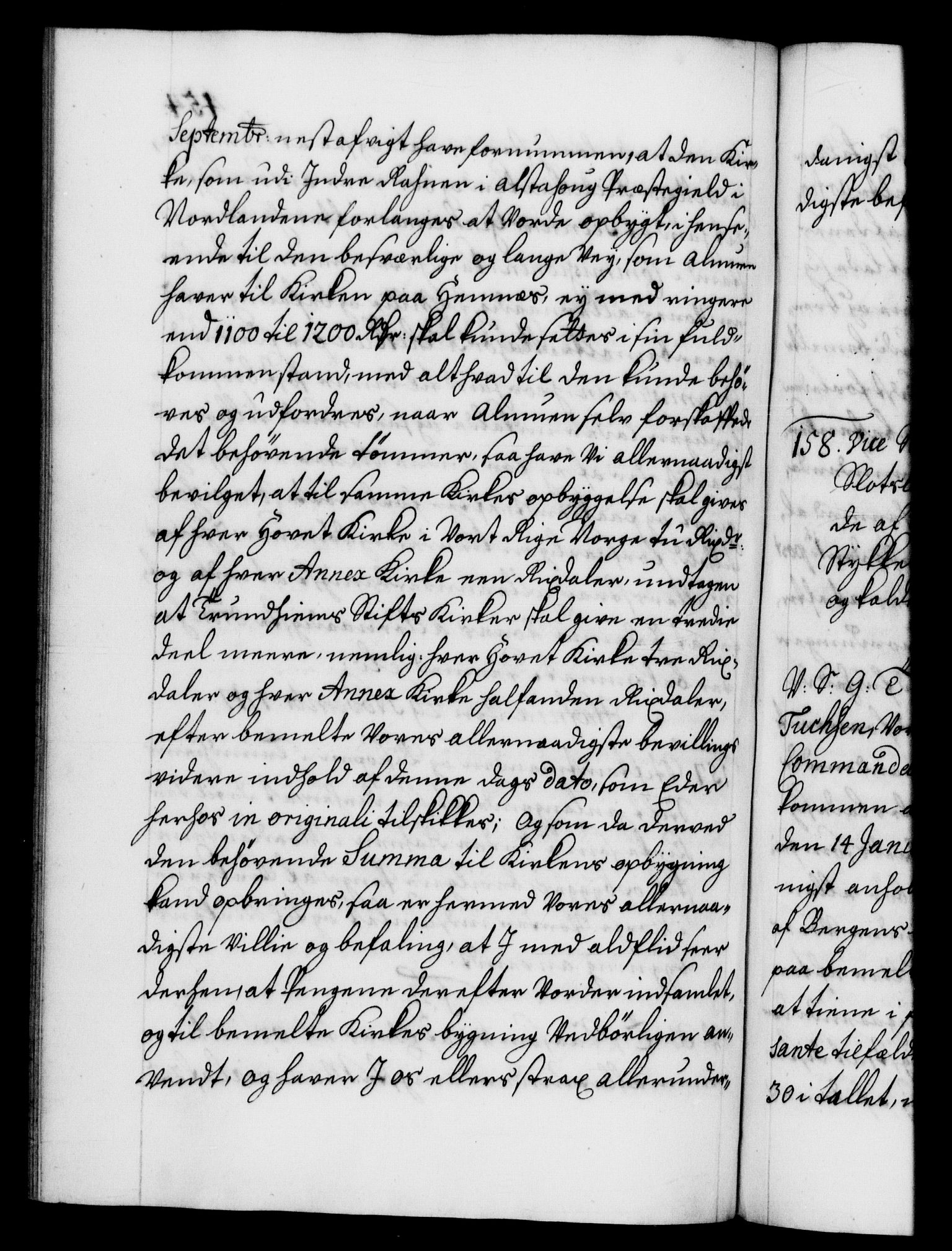 Danske Kanselli 1572-1799, AV/RA-EA-3023/F/Fc/Fca/Fcab/L0020: Norske tegnelser, 1715-1718, s. 454b