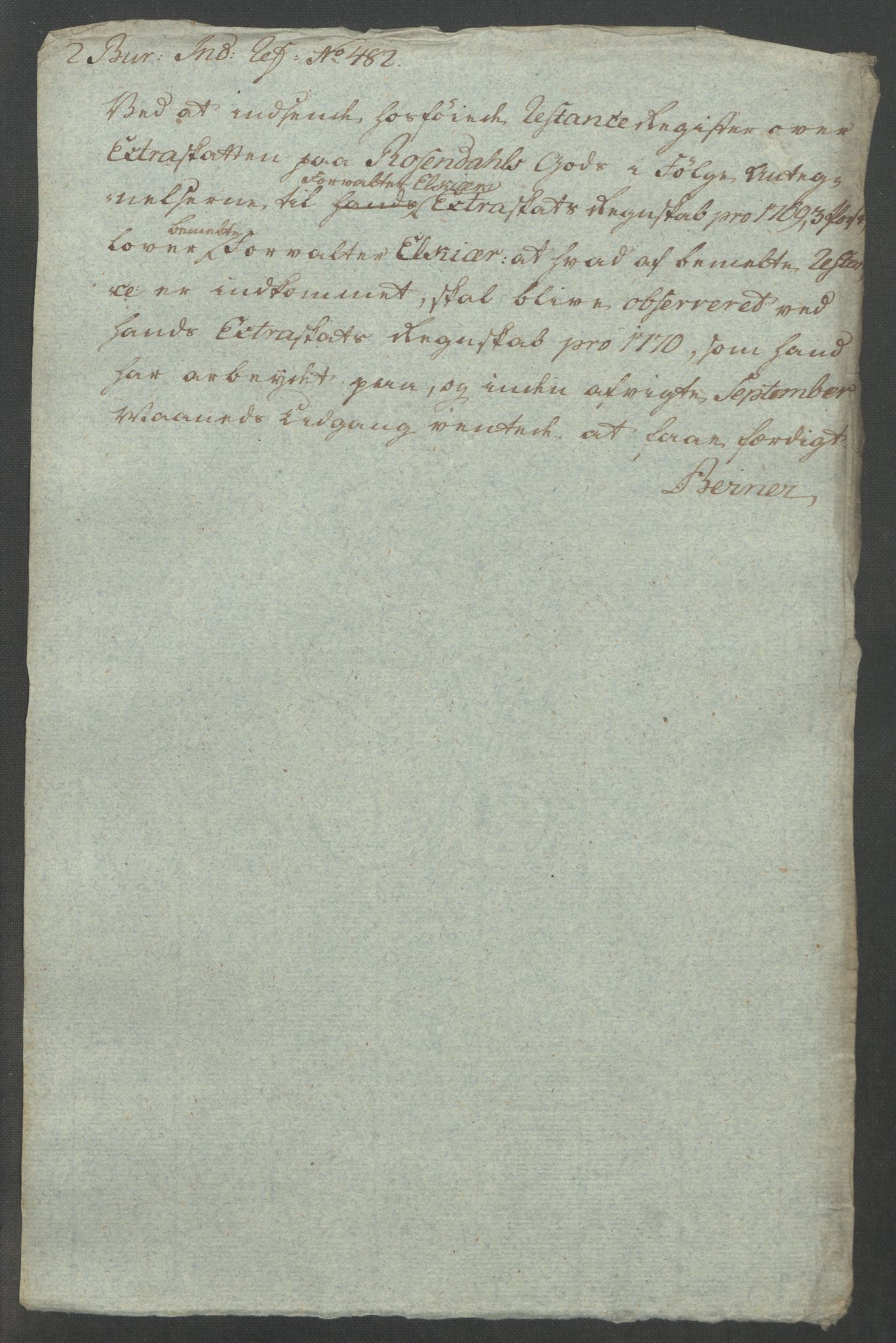 Rentekammeret inntil 1814, Reviderte regnskaper, Fogderegnskap, RA/EA-4092/R49/L3157: Ekstraskatten Rosendal Baroni, 1762-1772, s. 316