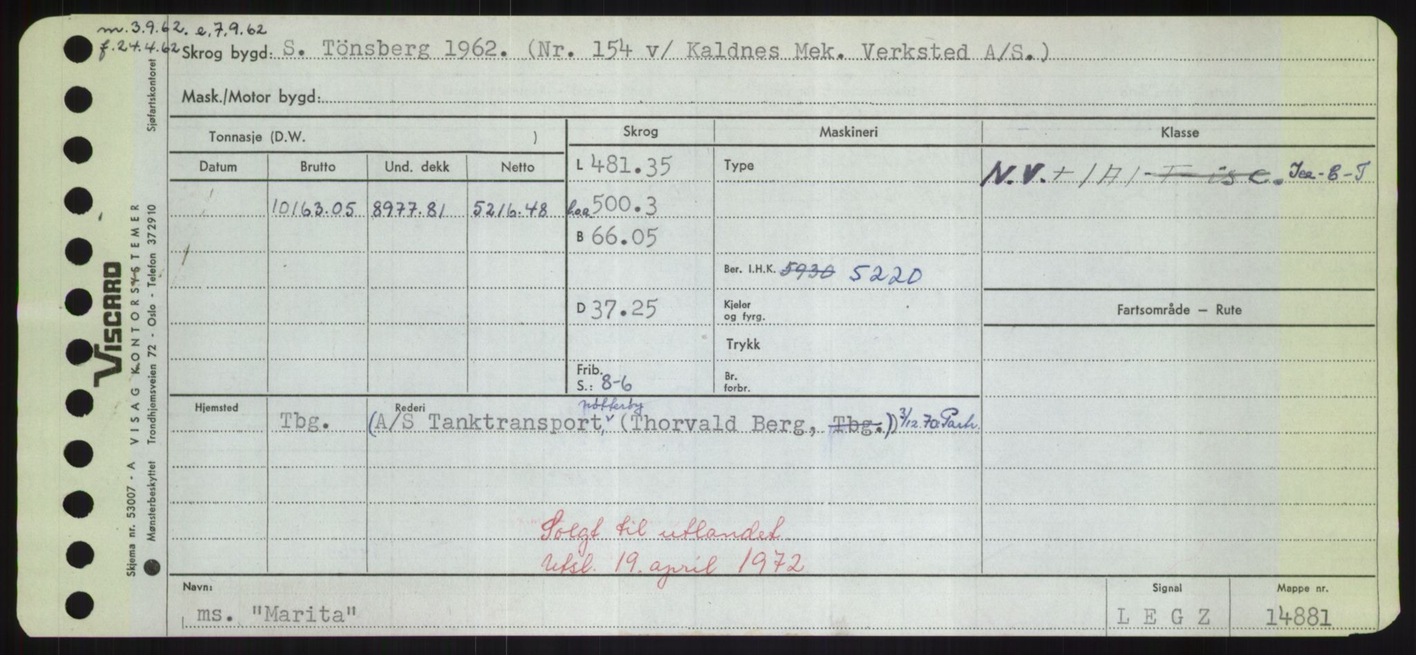 Sjøfartsdirektoratet med forløpere, Skipsmålingen, RA/S-1627/H/Hd/L0024: Fartøy, M-Mim, s. 287