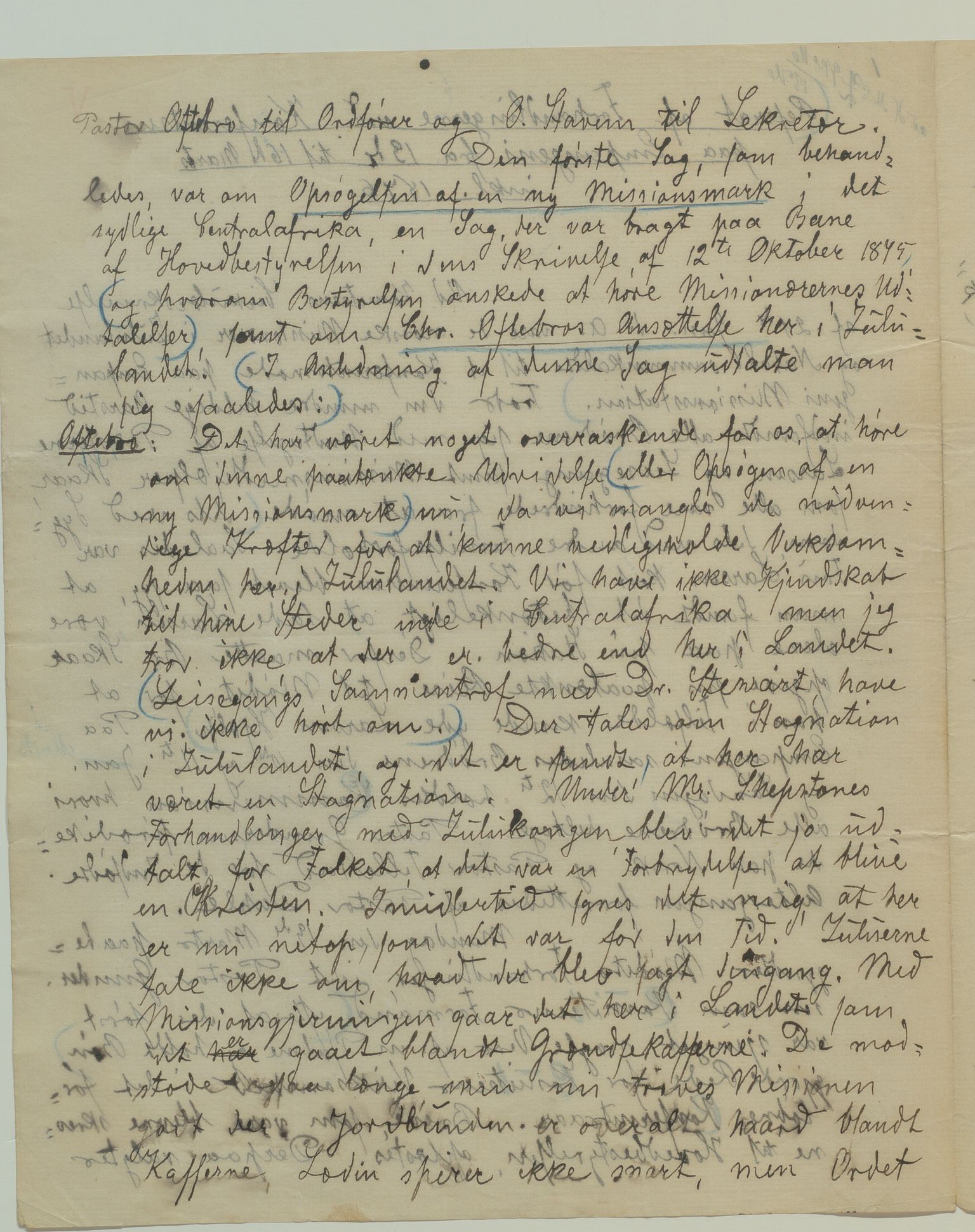 Det Norske Misjonsselskap - hovedadministrasjonen, VID/MA-A-1045/D/Da/Daa/L0035/0002: Konferansereferat og årsberetninger / Konferansereferat fra Sør-Afrika., 1876