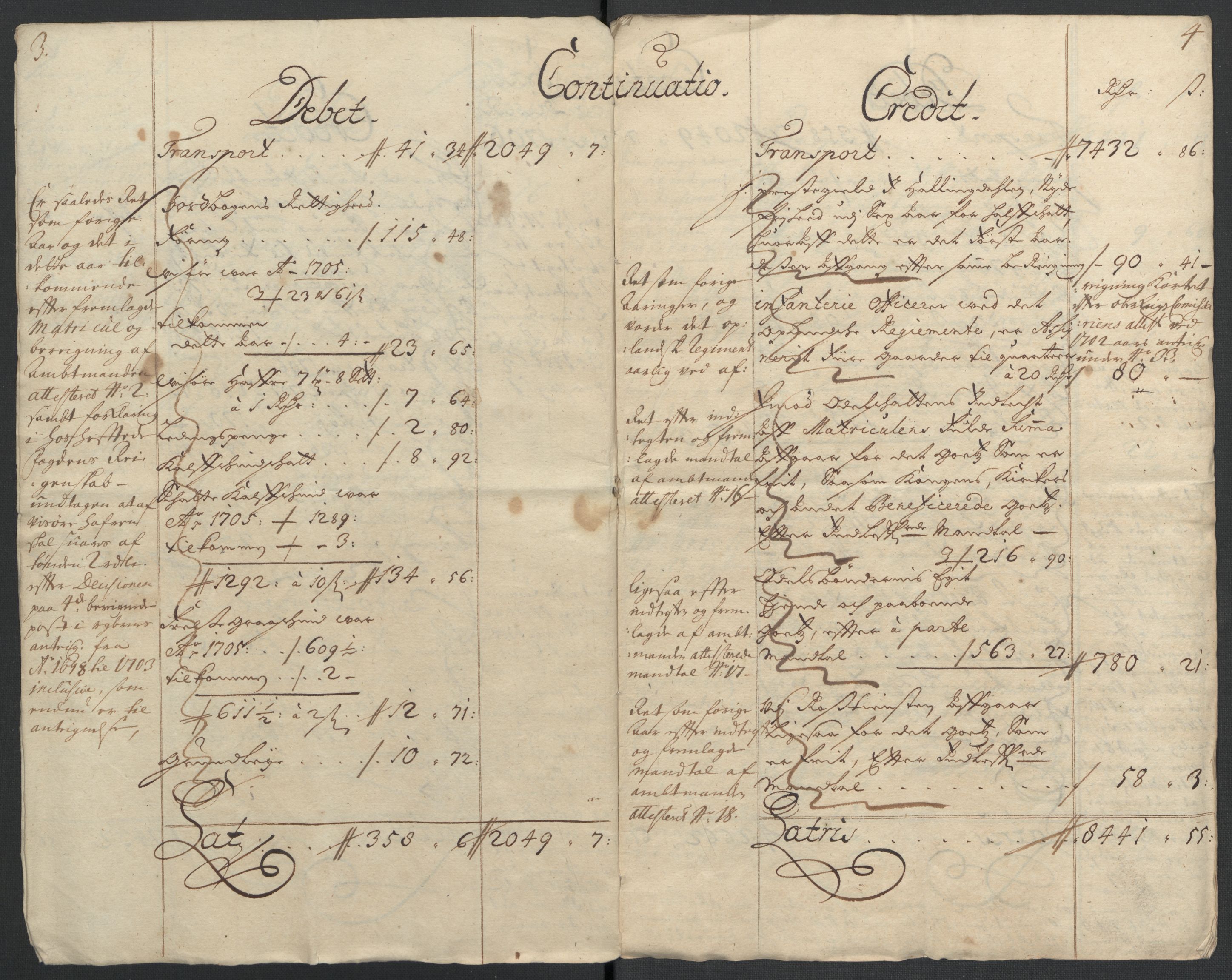 Rentekammeret inntil 1814, Reviderte regnskaper, Fogderegnskap, AV/RA-EA-4092/R22/L1465: Fogderegnskap Ringerike, Hallingdal og Buskerud, 1706, s. 5