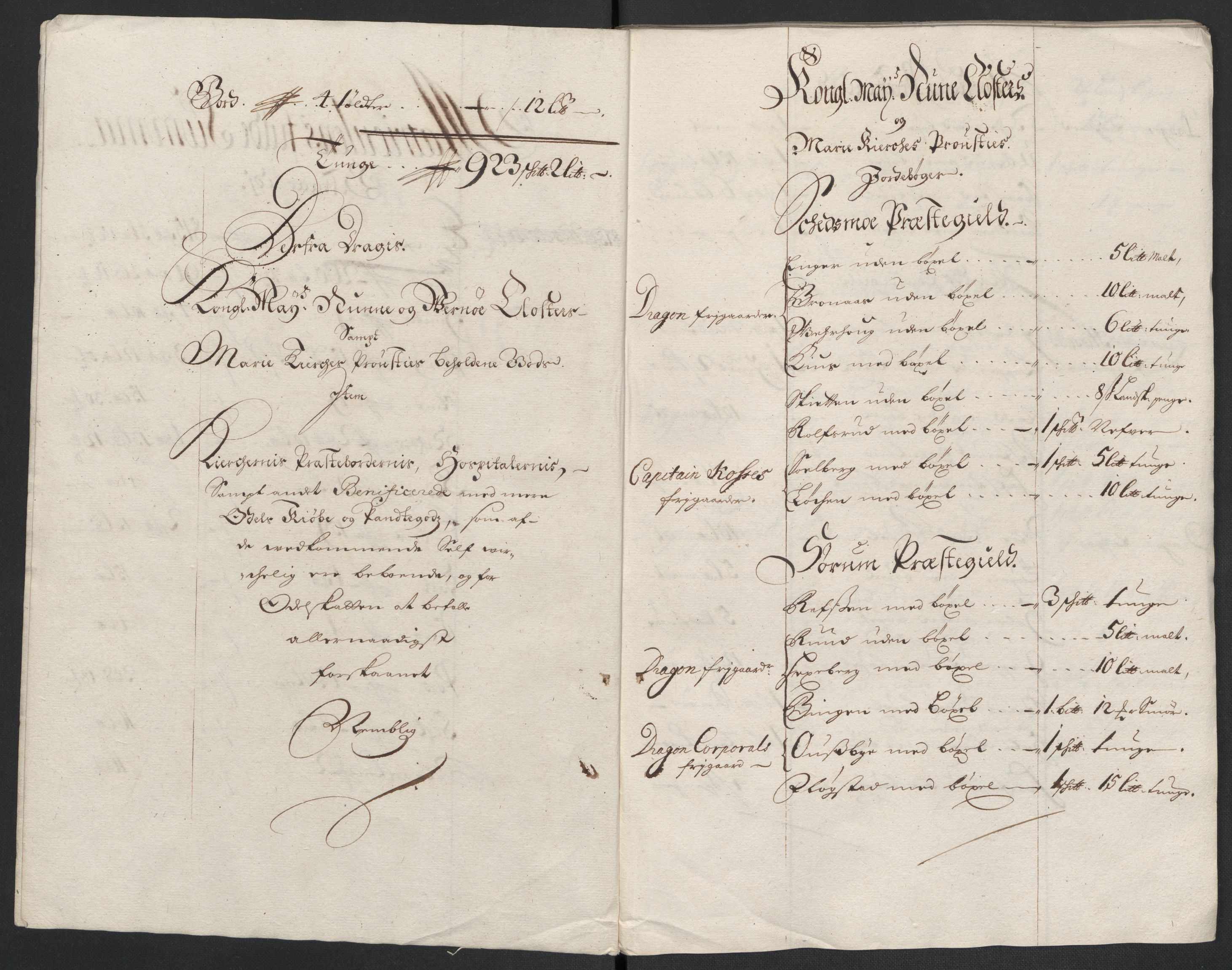 Rentekammeret inntil 1814, Reviderte regnskaper, Fogderegnskap, AV/RA-EA-4092/R11/L0584: Fogderegnskap Nedre Romerike, 1701, s. 133