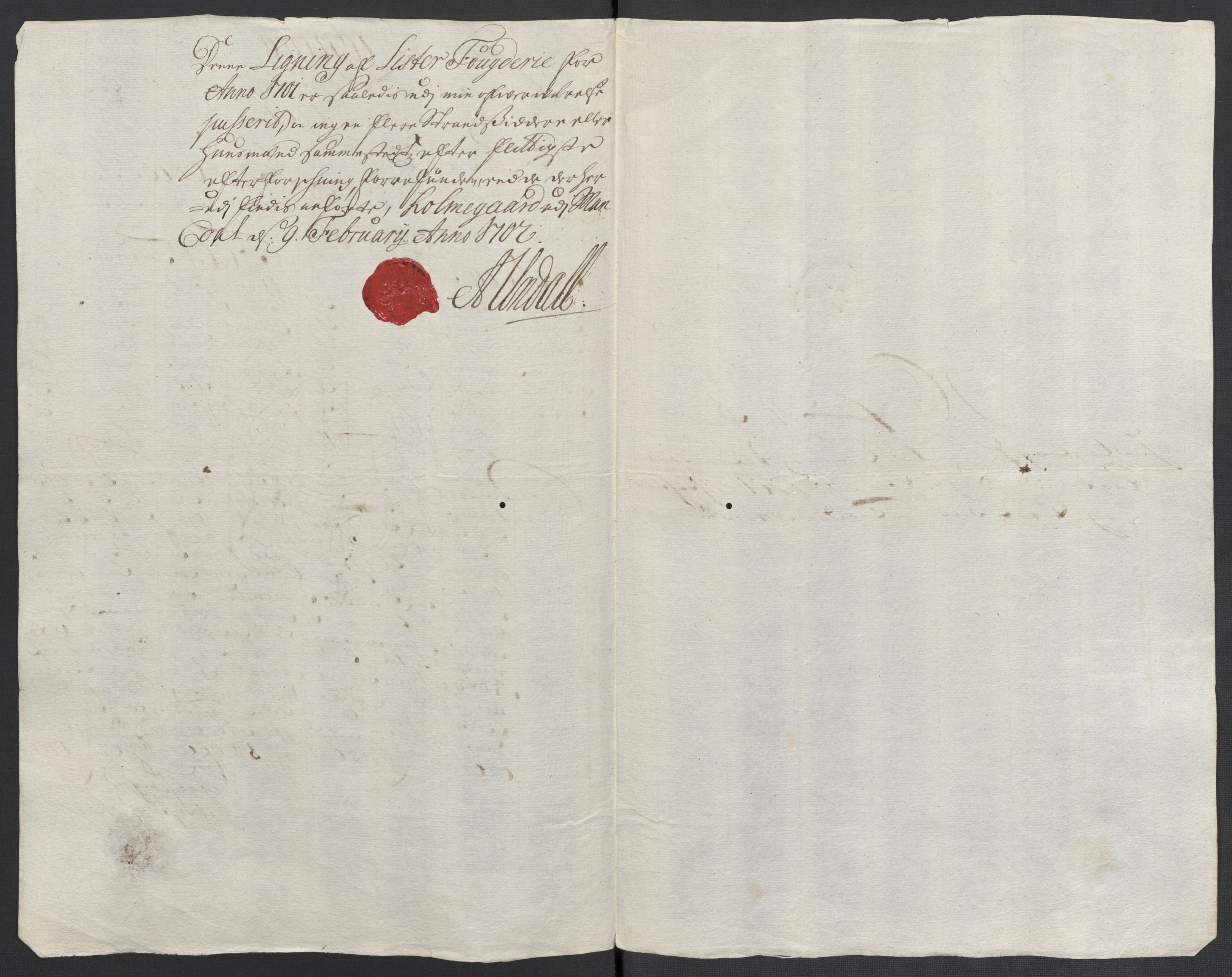 Rentekammeret inntil 1814, Reviderte regnskaper, Fogderegnskap, AV/RA-EA-4092/R43/L2549: Fogderegnskap Lista og Mandal, 1701-1702, s. 63