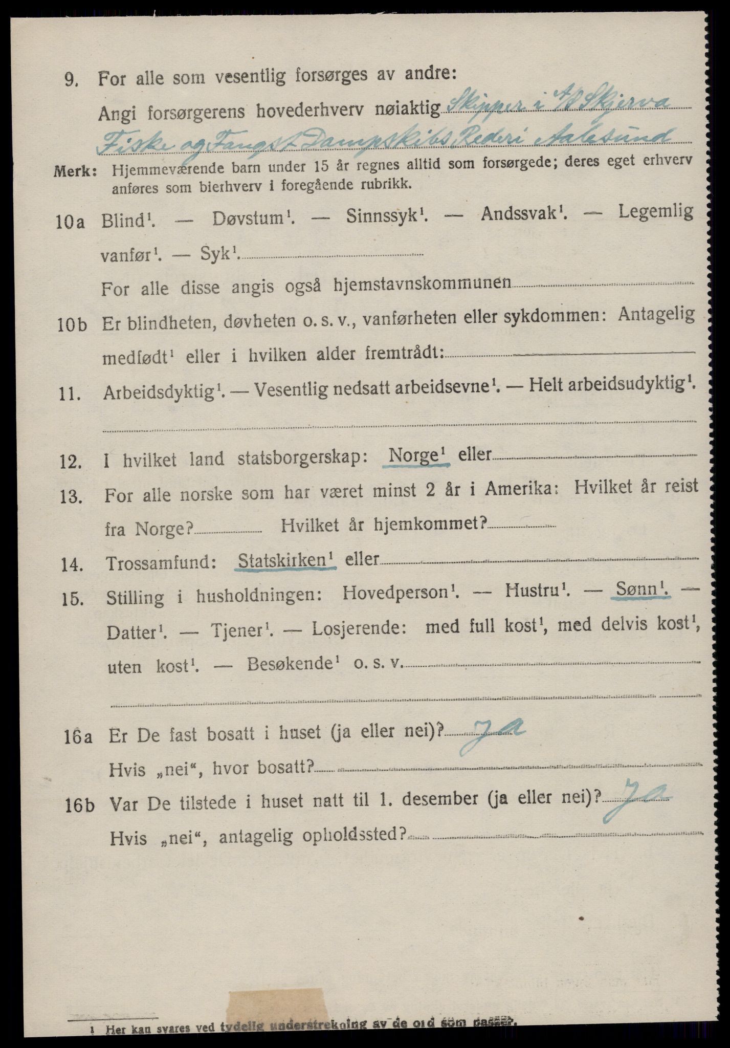 SAT, Folketelling 1920 for 1517 Hareid herred, 1920, s. 4928