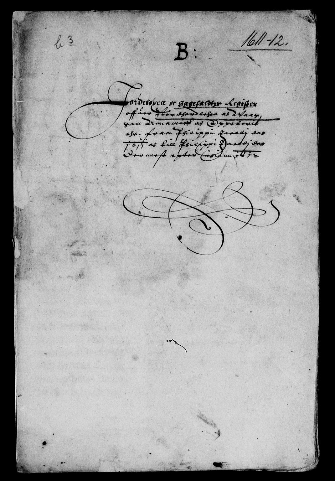 Rentekammeret inntil 1814, Reviderte regnskaper, Lensregnskaper, AV/RA-EA-5023/R/Rb/Rbt/L0008: Bergenhus len, 1609-1612