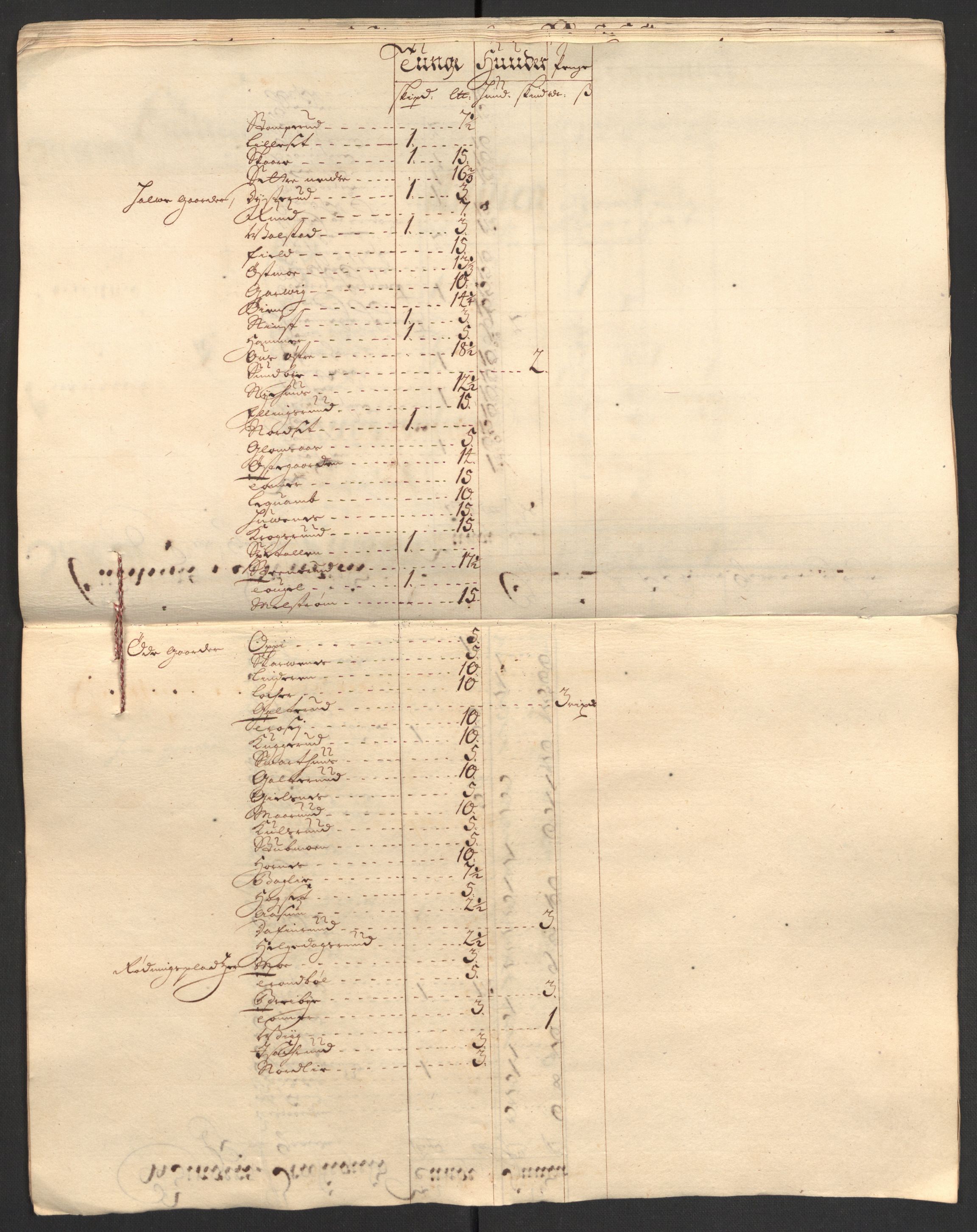 Rentekammeret inntil 1814, Reviderte regnskaper, Fogderegnskap, AV/RA-EA-4092/R13/L0844: Fogderegnskap Solør, Odal og Østerdal, 1707, s. 216