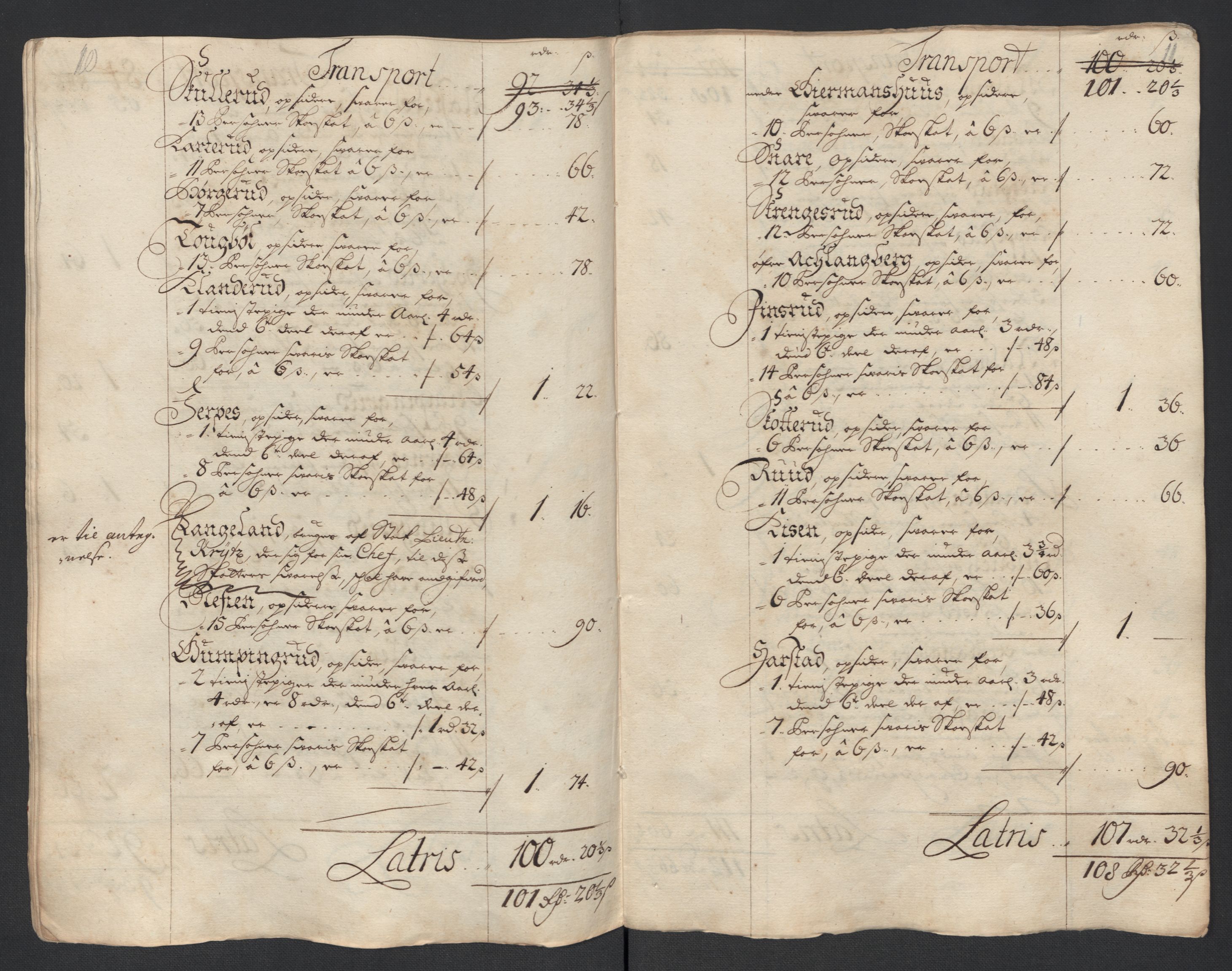Rentekammeret inntil 1814, Reviderte regnskaper, Fogderegnskap, AV/RA-EA-4092/R13/L0848: Fogderegnskap Solør, Odal og Østerdal, 1711, s. 342