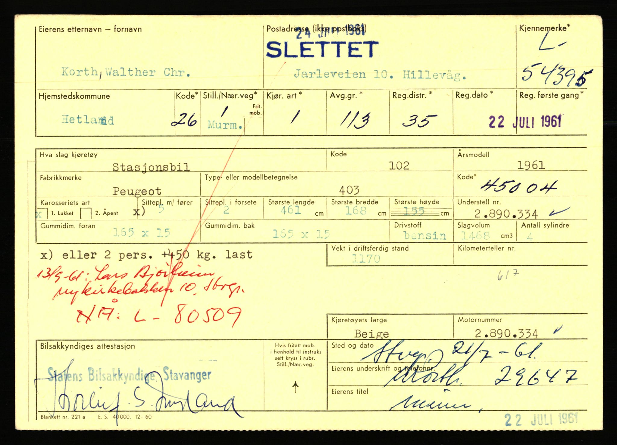 Stavanger trafikkstasjon, AV/SAST-A-101942/0/F/L0054: L-54200 - L-55699, 1930-1971, s. 409