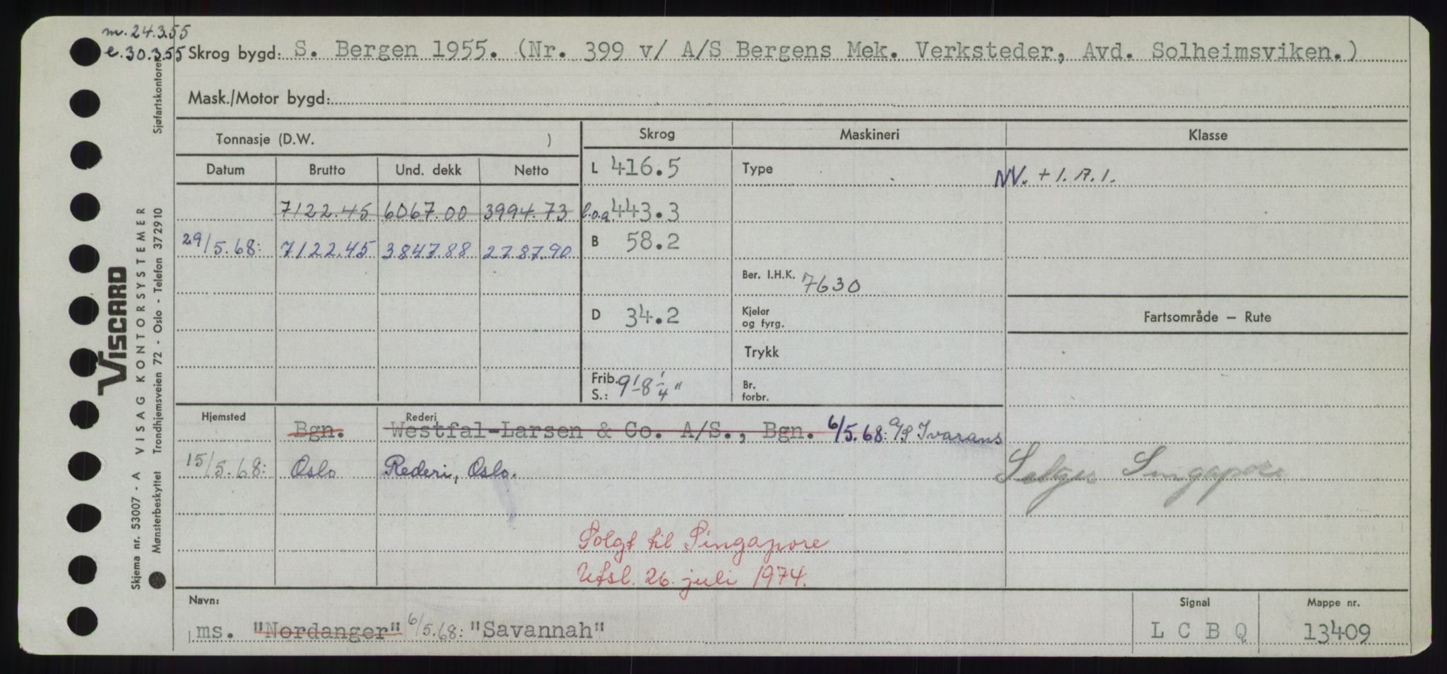 Sjøfartsdirektoratet med forløpere, Skipsmålingen, AV/RA-S-1627/H/Hd/L0032: Fartøy, San-Seve, s. 239