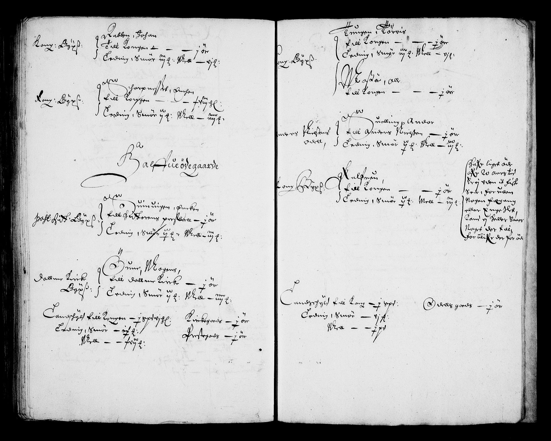 Rentekammeret inntil 1814, Realistisk ordnet avdeling, AV/RA-EA-4070/N/Na/L0002/0002: [XI g]: Trondheims stifts jordebøker: / Fosen fogderi, 1664