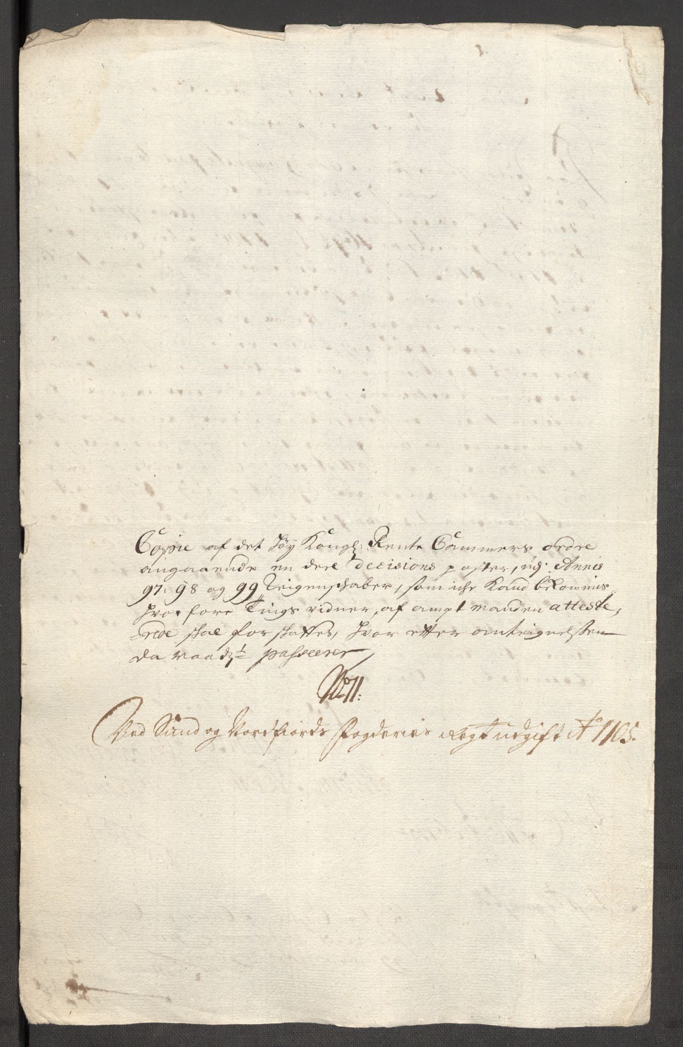 Rentekammeret inntil 1814, Reviderte regnskaper, Fogderegnskap, AV/RA-EA-4092/R53/L3429: Fogderegnskap Sunn- og Nordfjord, 1705, s. 183