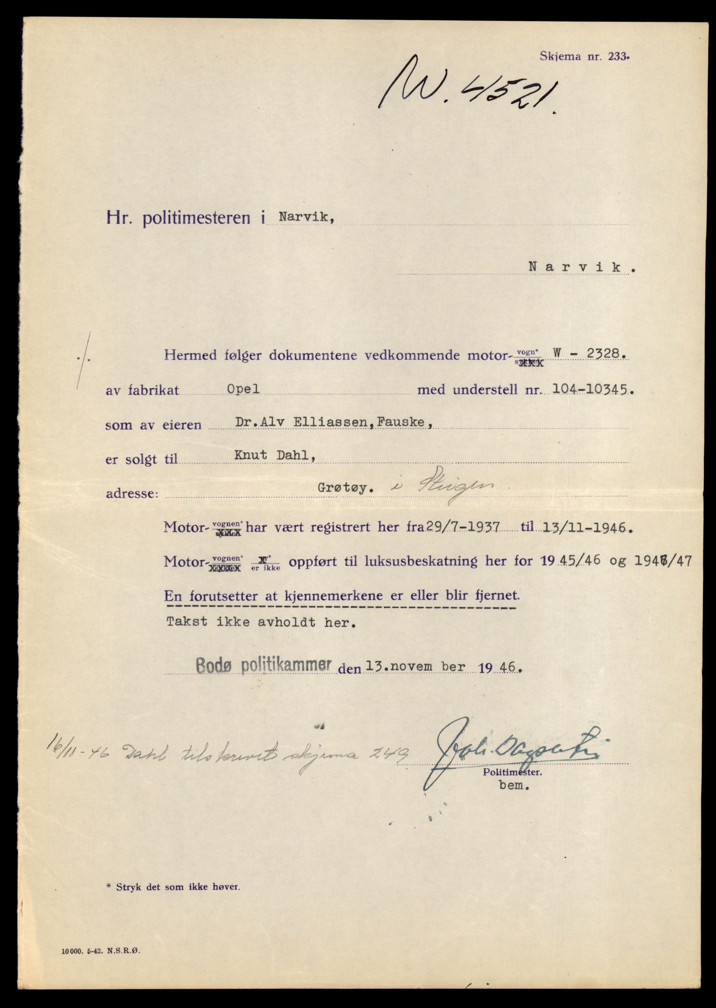 Møre og Romsdal vegkontor - Ålesund trafikkstasjon, AV/SAT-A-4099/F/Fe/L0044: Registreringskort for kjøretøy T 14205 - T 14319, 1927-1998, s. 121