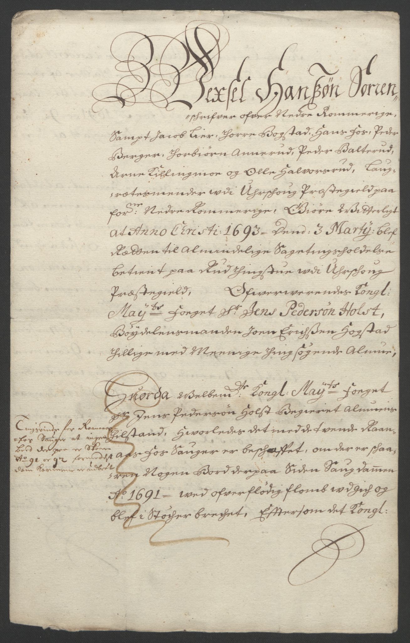 Rentekammeret inntil 1814, Reviderte regnskaper, Fogderegnskap, RA/EA-4092/R11/L0577: Fogderegnskap Nedre Romerike, 1692, s. 270