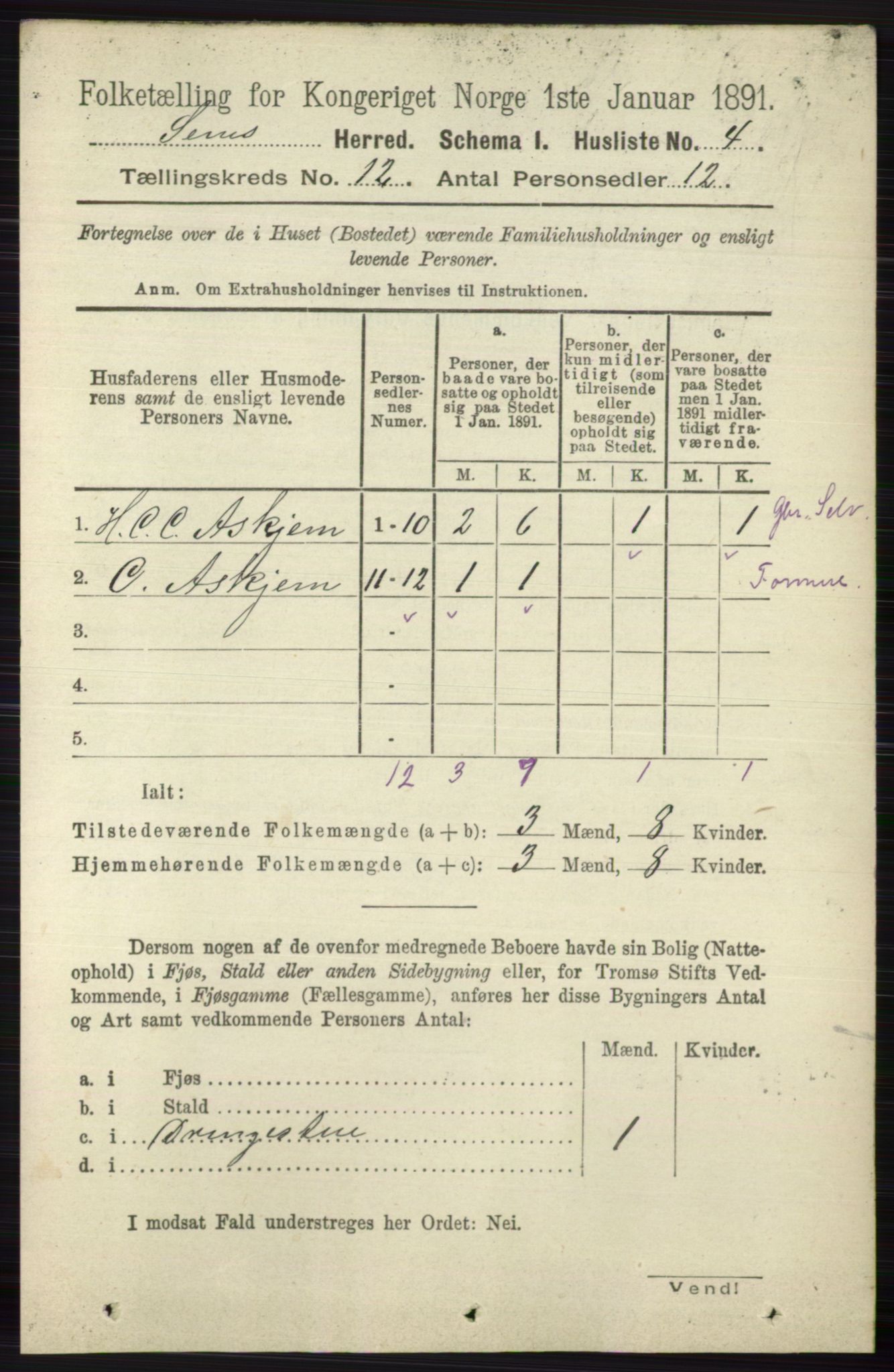 RA, Folketelling 1891 for 0721 Sem herred, 1891, s. 5671