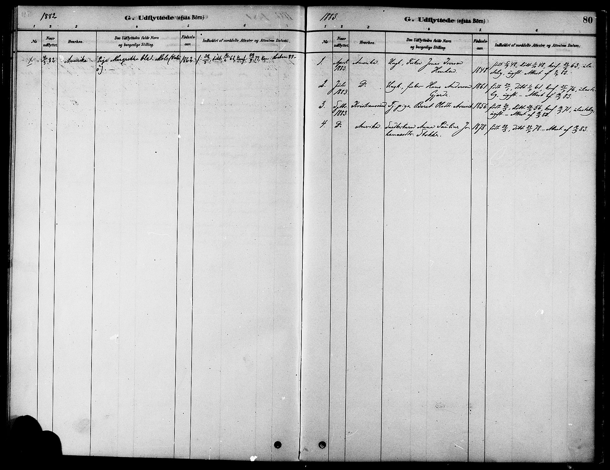 Ministerialprotokoller, klokkerbøker og fødselsregistre - Møre og Romsdal, AV/SAT-A-1454/580/L0924: Ministerialbok nr. 580A01, 1878-1887, s. 80