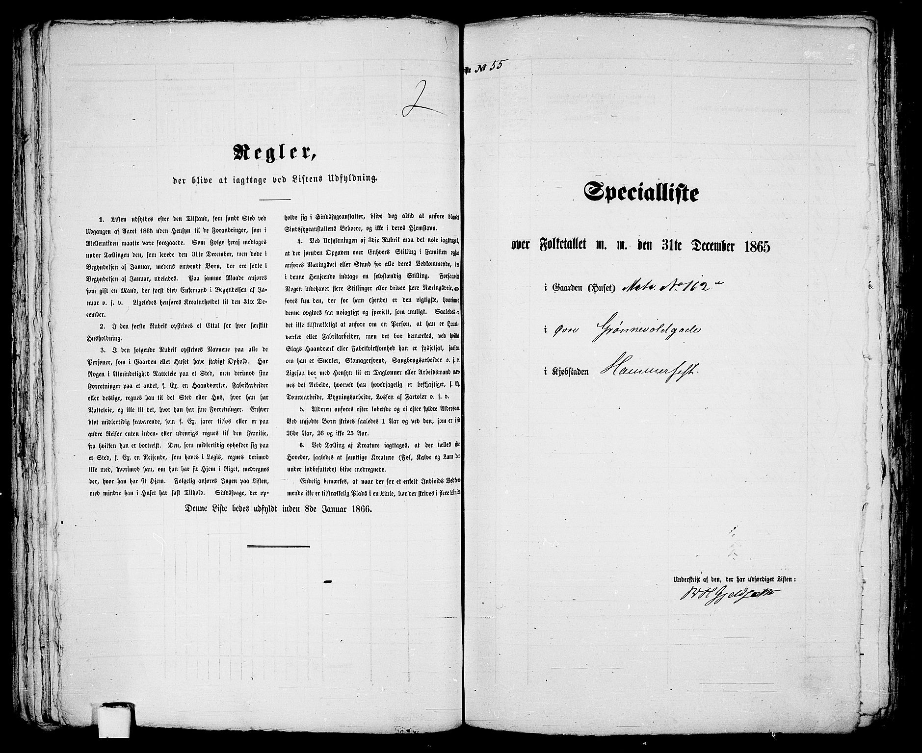 RA, Folketelling 1865 for 2001B Hammerfest prestegjeld, Hammerfest kjøpstad, 1865, s. 117