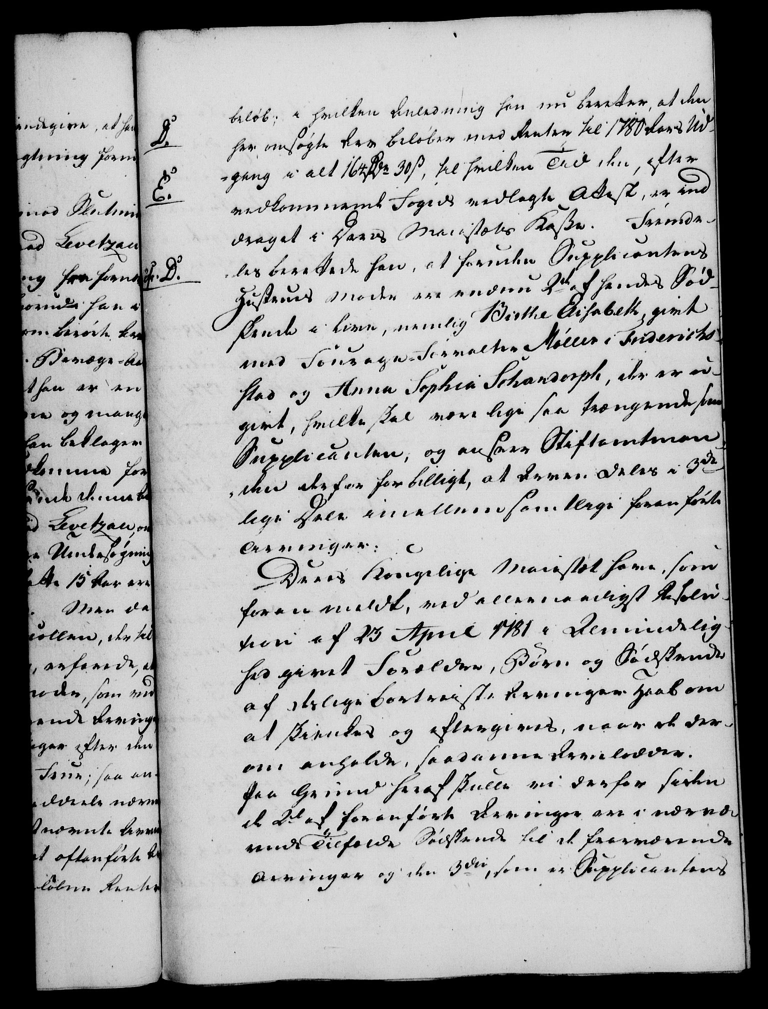 Rentekammeret, Kammerkanselliet, RA/EA-3111/G/Gf/Gfa/L0066: Norsk relasjons- og resolusjonsprotokoll (merket RK 52.66), 1784, s. 198