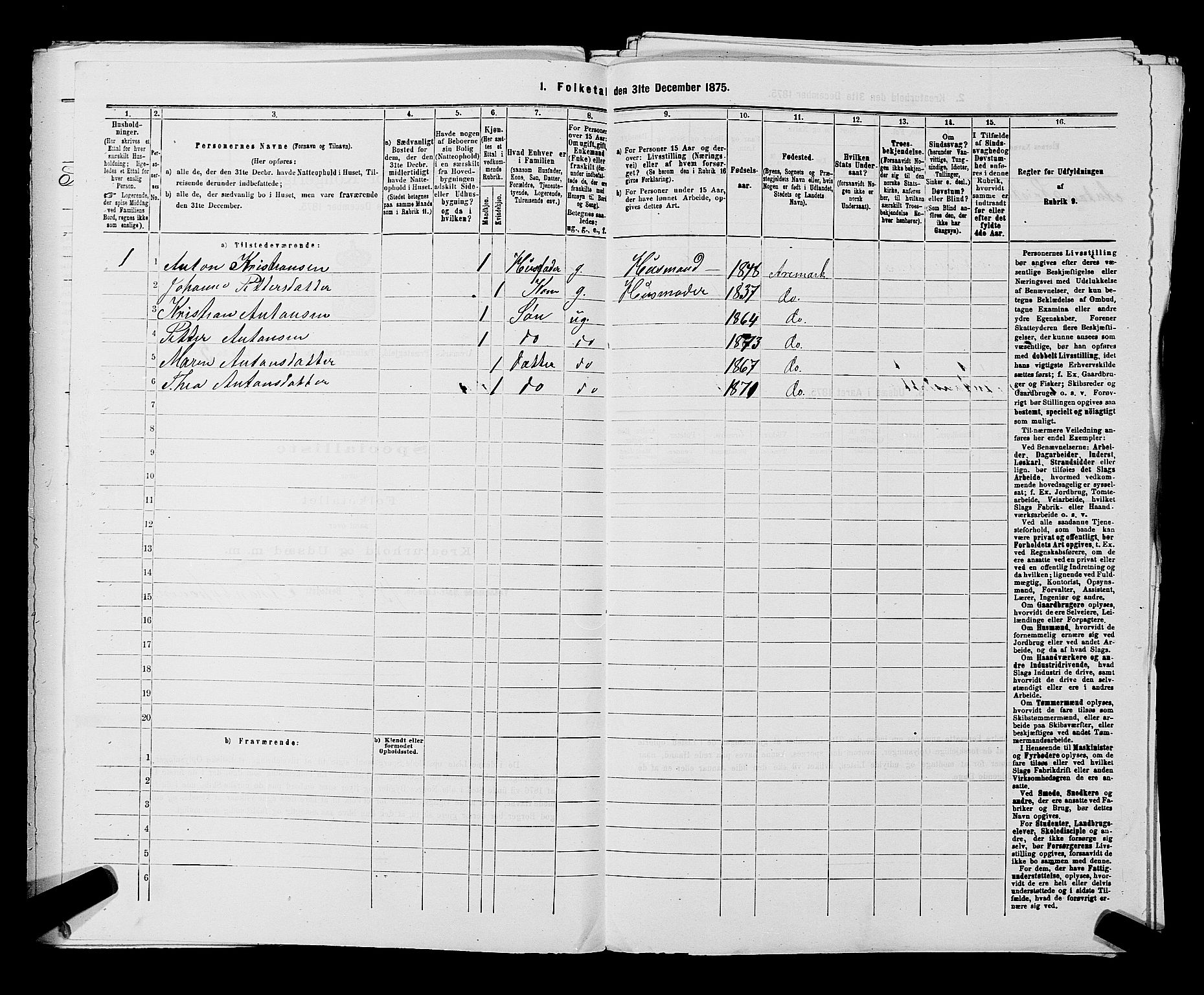 RA, Folketelling 1875 for 0118P Aremark prestegjeld, 1875, s. 983