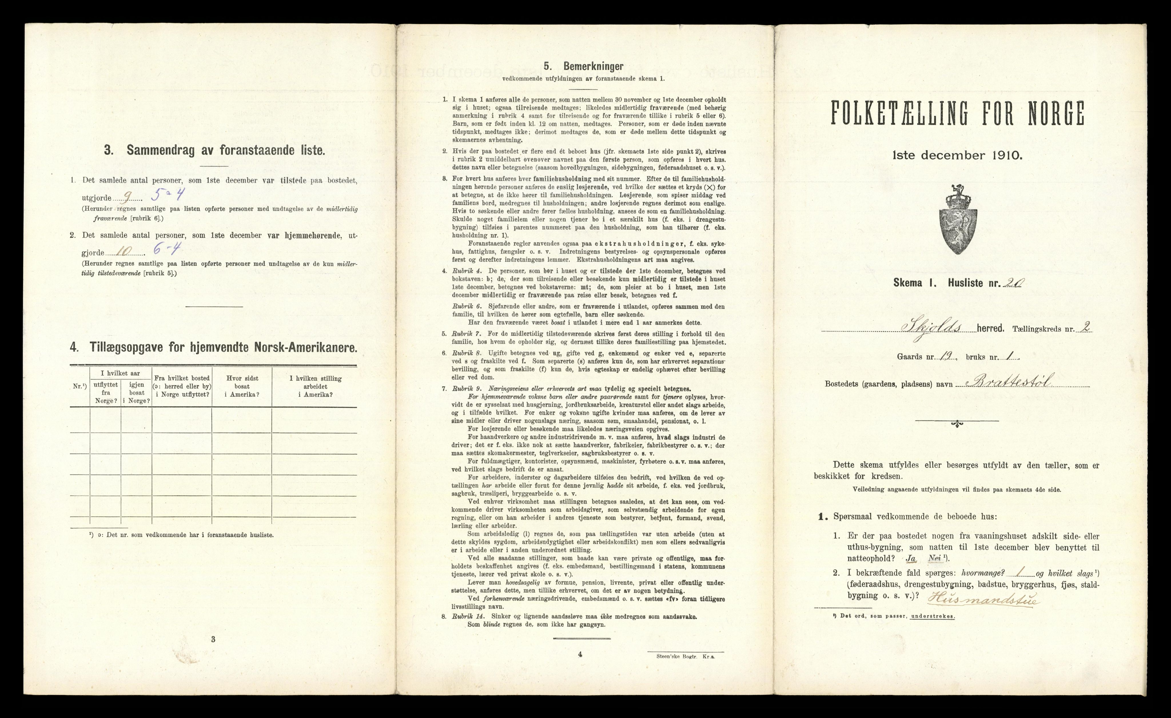 RA, Folketelling 1910 for 1154 Skjold herred, 1910, s. 172