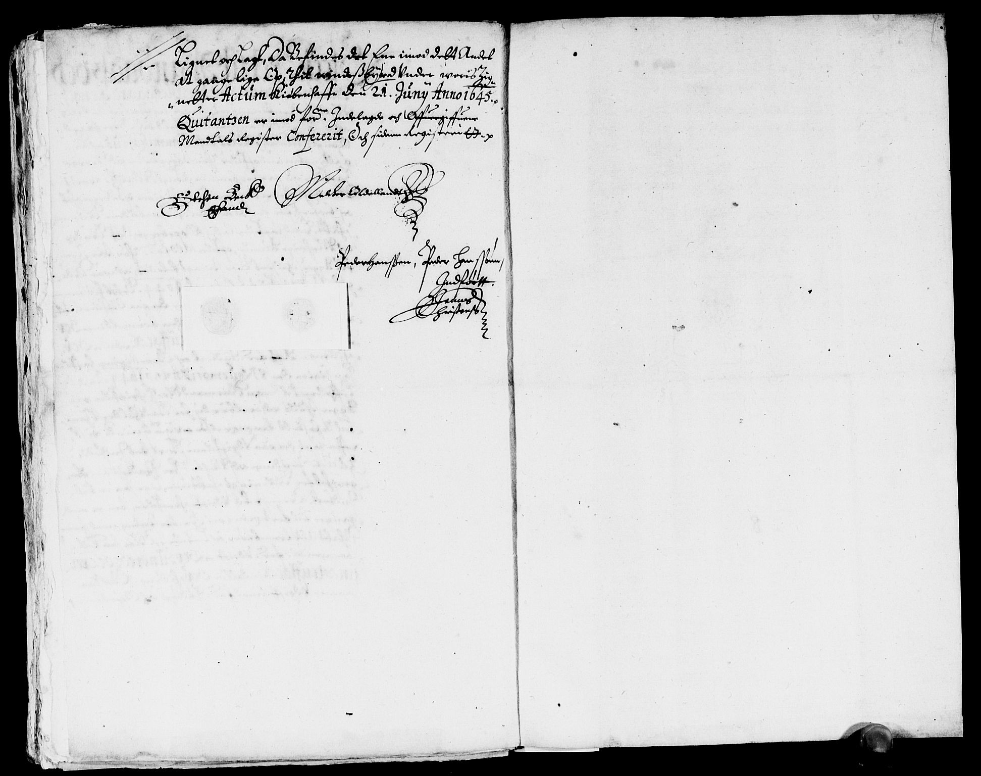 Rentekammeret inntil 1814, Reviderte regnskaper, Lensregnskaper, RA/EA-5023/R/Rb/Rbo/L0027: Tønsberg len, 1645-1647