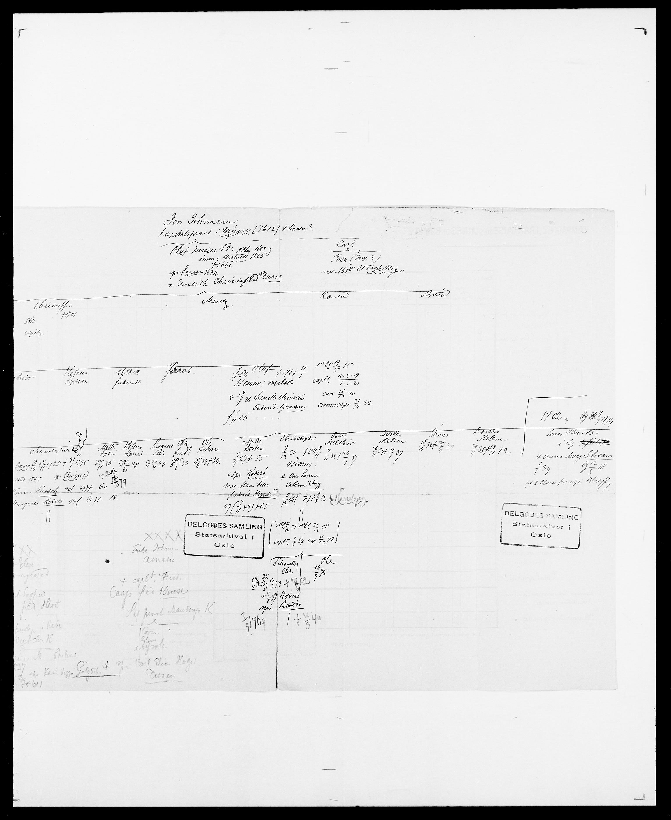 Delgobe, Charles Antoine - samling, AV/SAO-PAO-0038/D/Da/L0007: Buaas - Caphengst, s. 134