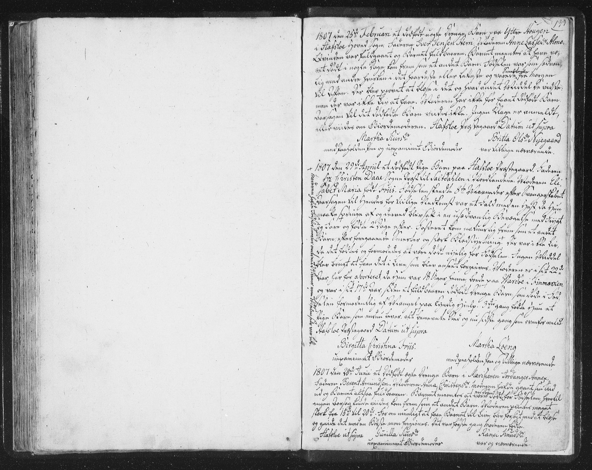 Hafslo sokneprestembete, AV/SAB-A-80301/H/Haa/Haaa/L0003: Ministerialbok nr. A 3, 1807-1821, s. 133