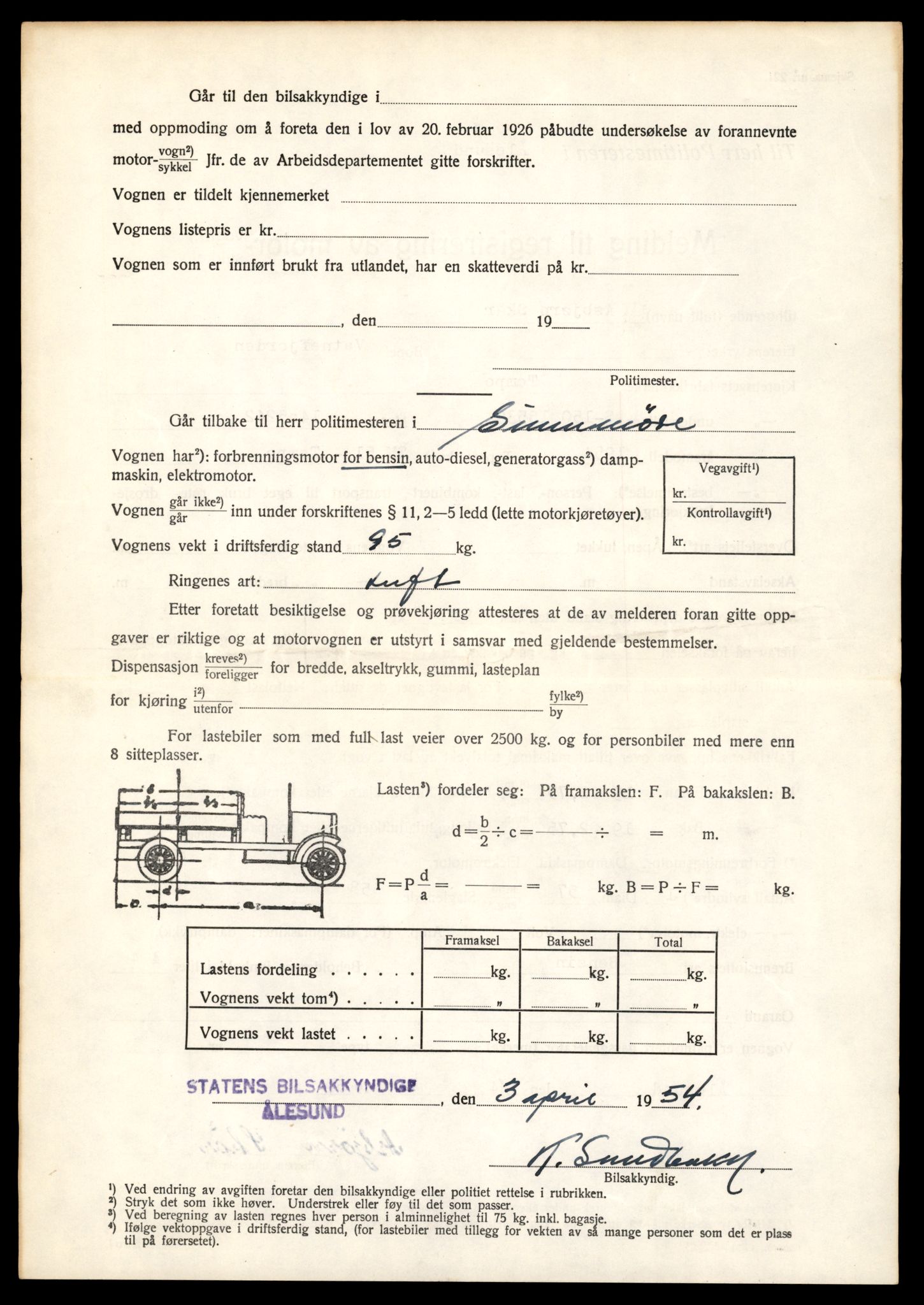 Møre og Romsdal vegkontor - Ålesund trafikkstasjon, AV/SAT-A-4099/F/Fe/L0037: Registreringskort for kjøretøy T 13031 - T 13179, 1927-1998, s. 1473