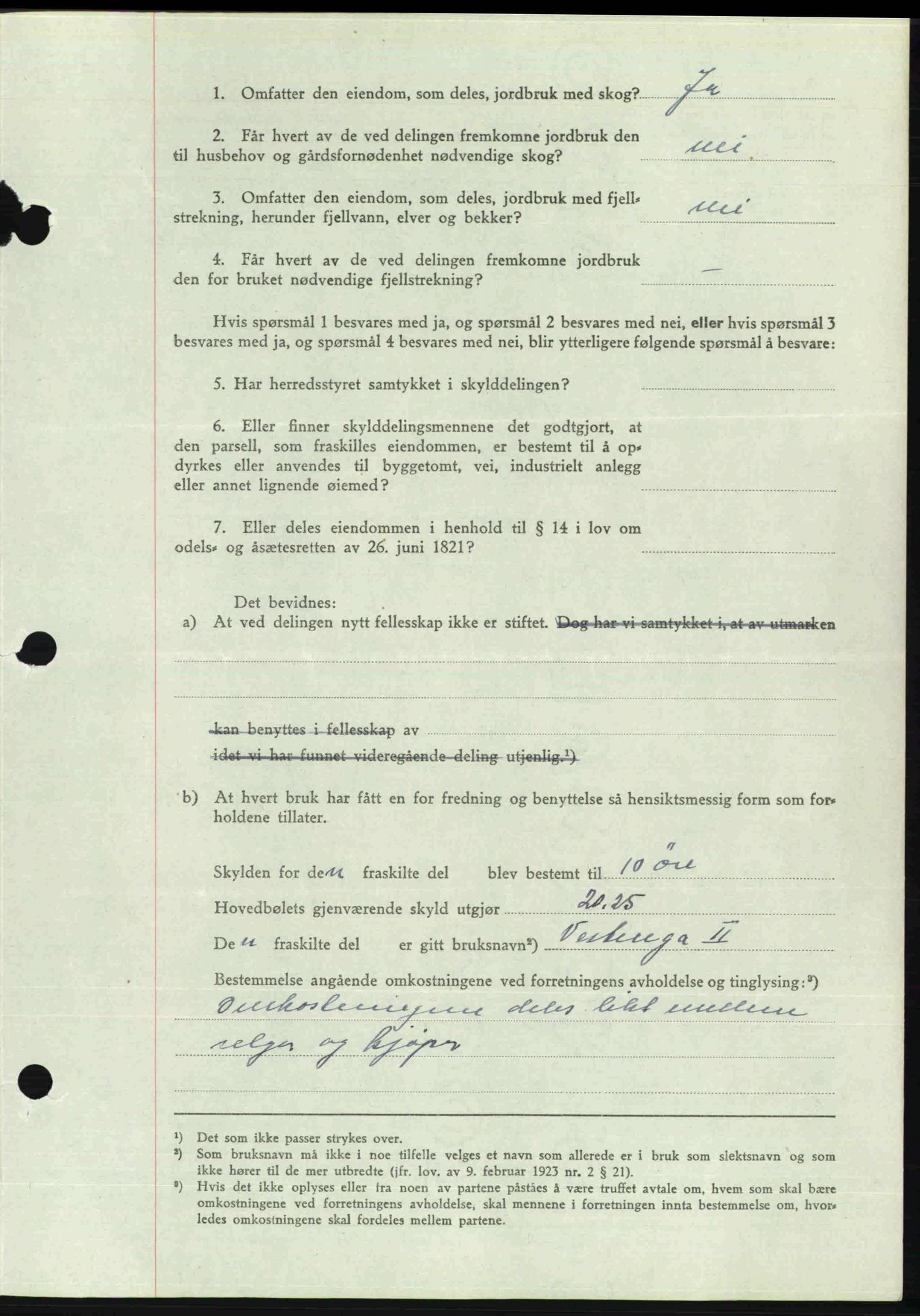 Toten tingrett, AV/SAH-TING-006/H/Hb/Hbc/L0013: Pantebok nr. Hbc-13, 1945-1945, Dagboknr: 558/1945