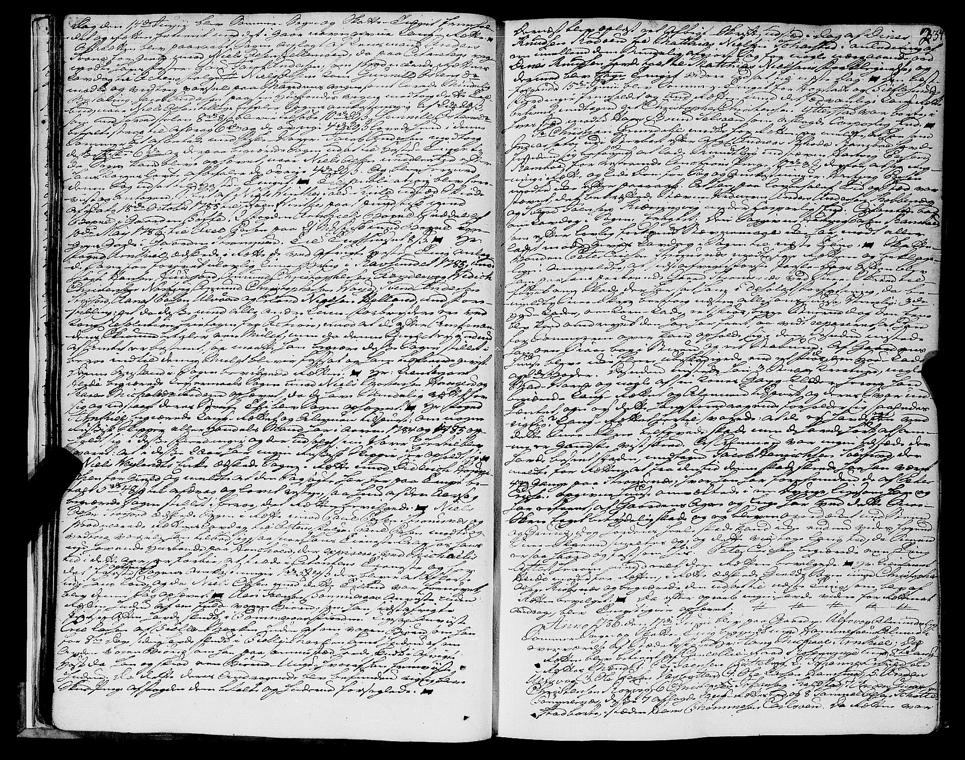 Salten sorenskriveri, AV/SAT-A-4578/1/1/1A/L0016: Tingbok, fol. 211-433, 1785-1792, s. 233b-234a