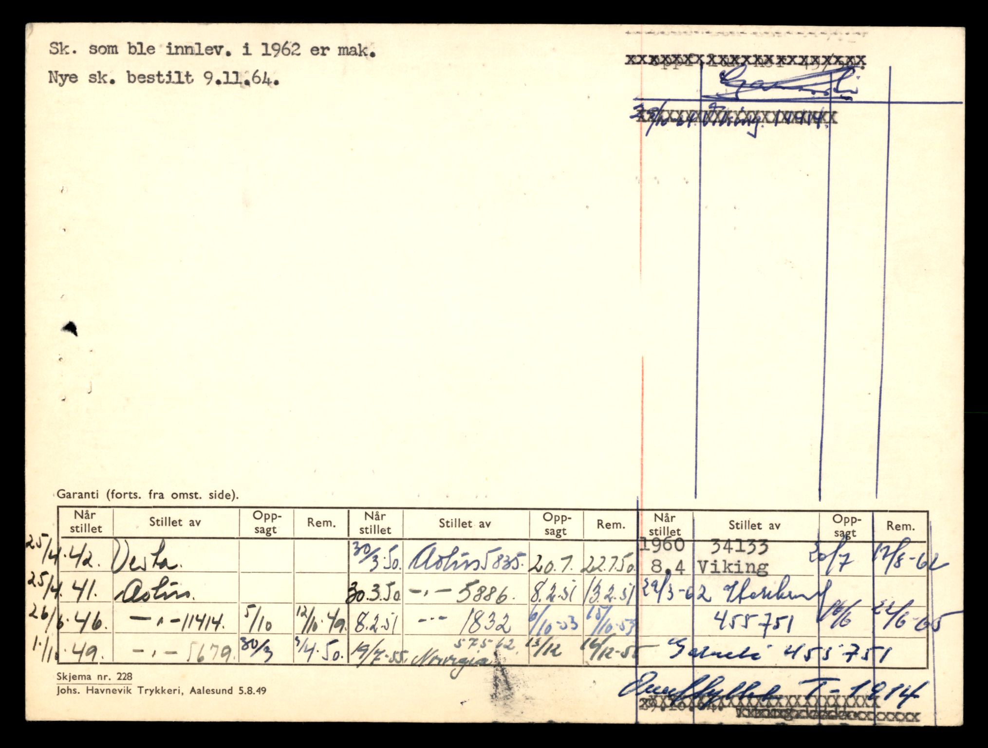 Møre og Romsdal vegkontor - Ålesund trafikkstasjon, AV/SAT-A-4099/F/Fe/L0035: Registreringskort for kjøretøy T 12653 - T 12829, 1927-1998, s. 2379
