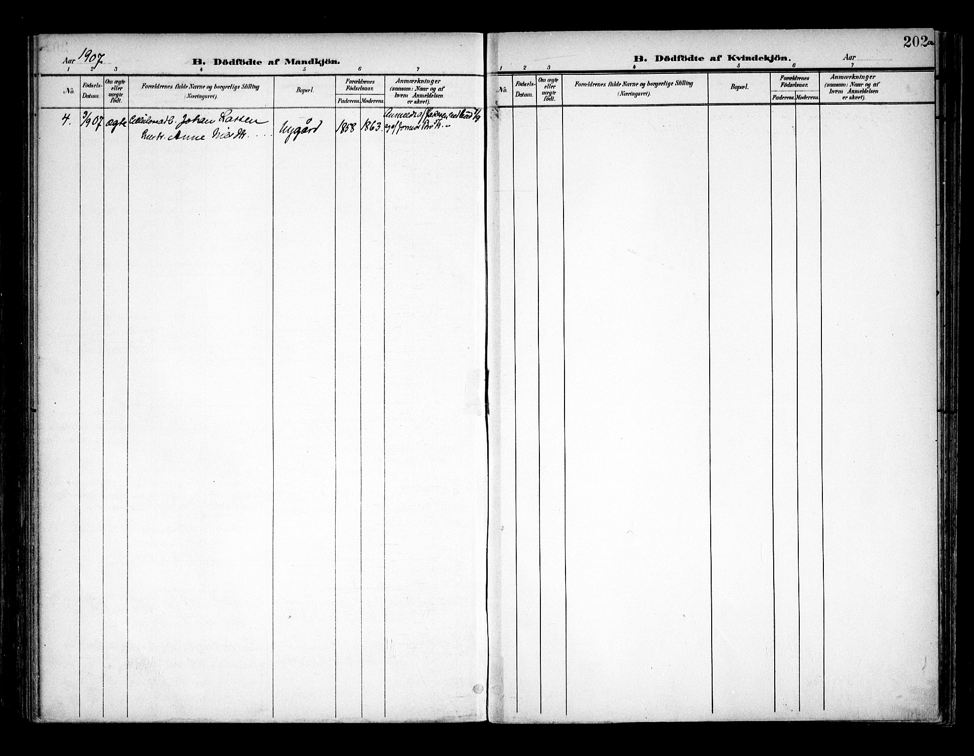 Eidsvoll prestekontor Kirkebøker, AV/SAO-A-10888/F/Fa/L0006: Ministerialbok nr. I 6, 1900-1907, s. 202