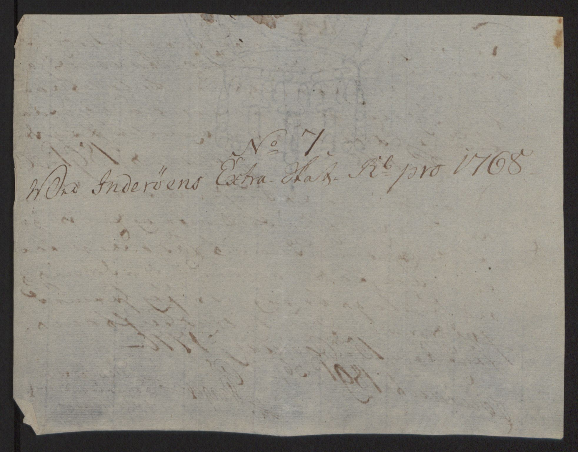 Rentekammeret inntil 1814, Reviderte regnskaper, Fogderegnskap, RA/EA-4092/R63/L4420: Ekstraskatten Inderøy, 1762-1772, s. 266