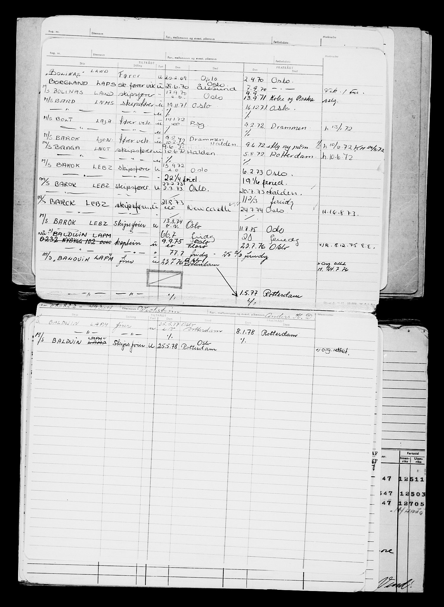 Direktoratet for sjømenn, AV/RA-S-3545/G/Gb/L0209: Hovedkort, 1922, s. 463