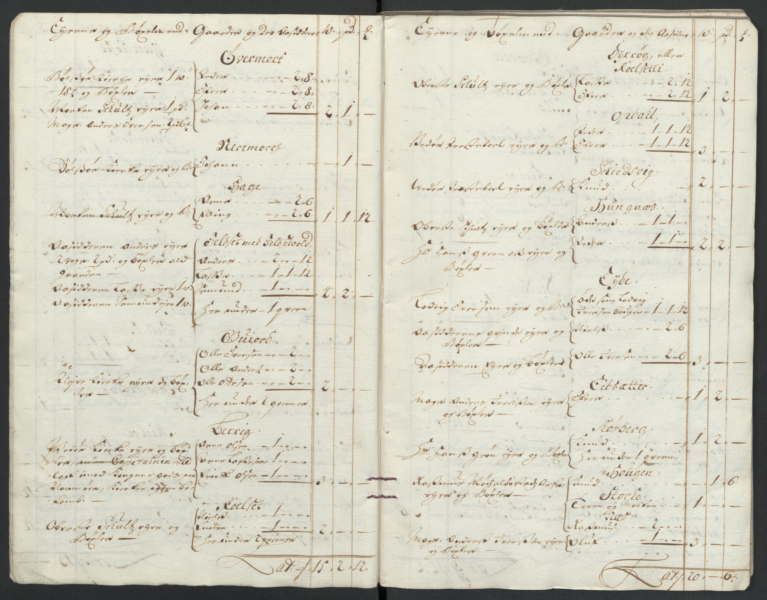 Rentekammeret inntil 1814, Reviderte regnskaper, Fogderegnskap, AV/RA-EA-4092/R55/L3654: Fogderegnskap Romsdal, 1699-1700, s. 216