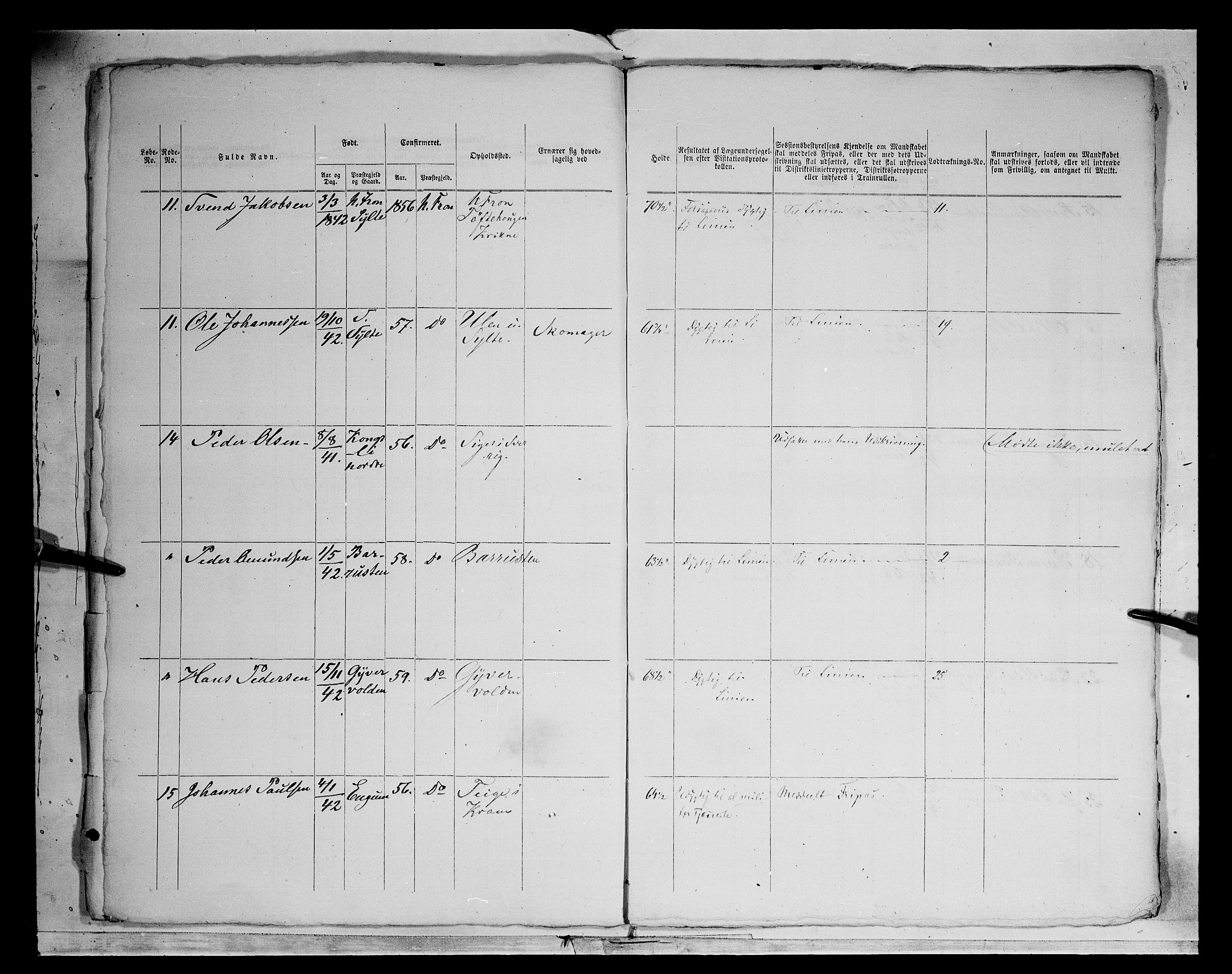 Fylkesmannen i Oppland, AV/SAH-FYO-002/1/K/Kg/L1174: Fron, Nordre og Søndre Fron, Vågå, 1860-1879, s. 73