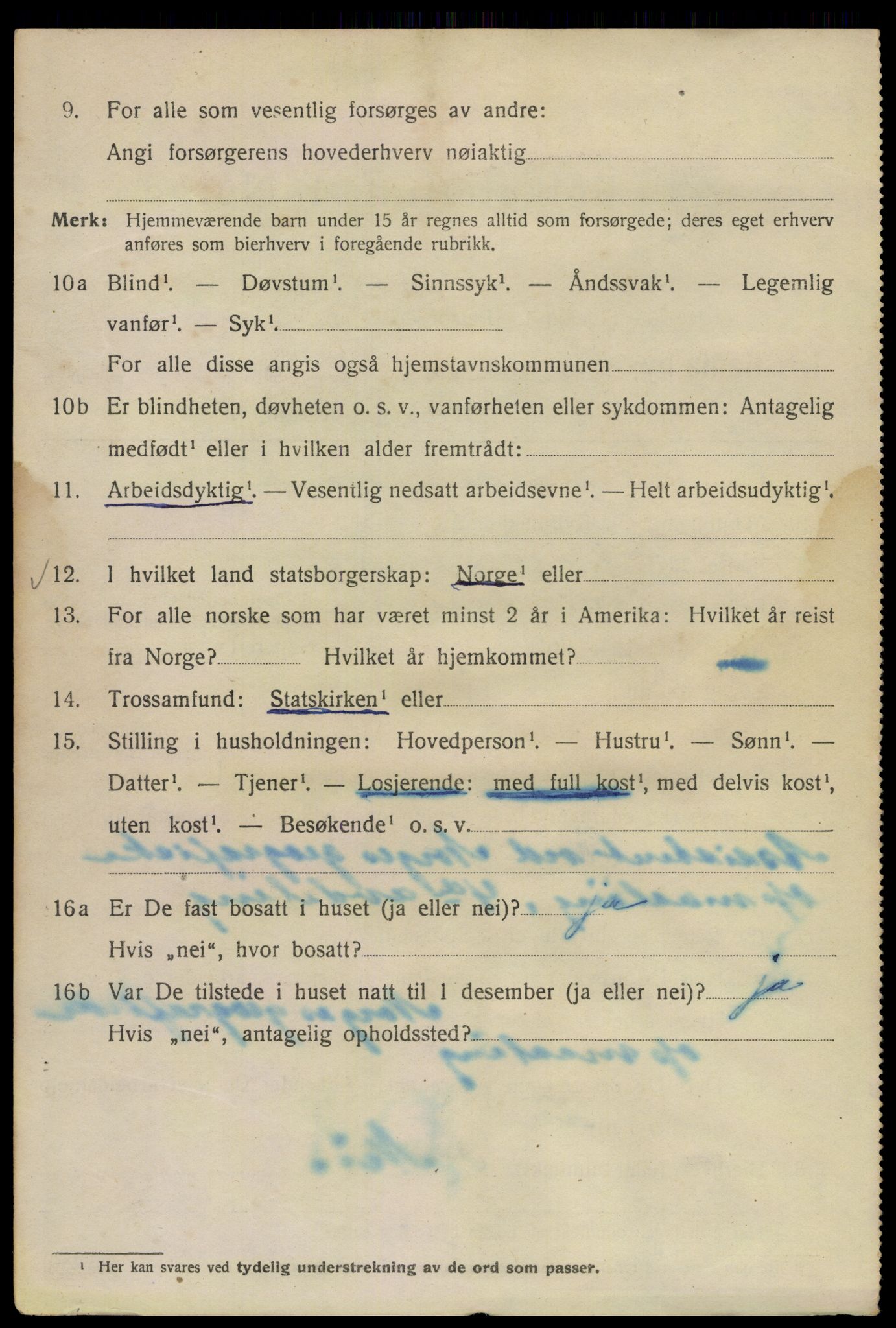 SAO, Folketelling 1920 for 0301 Kristiania kjøpstad, 1920, s. 510026