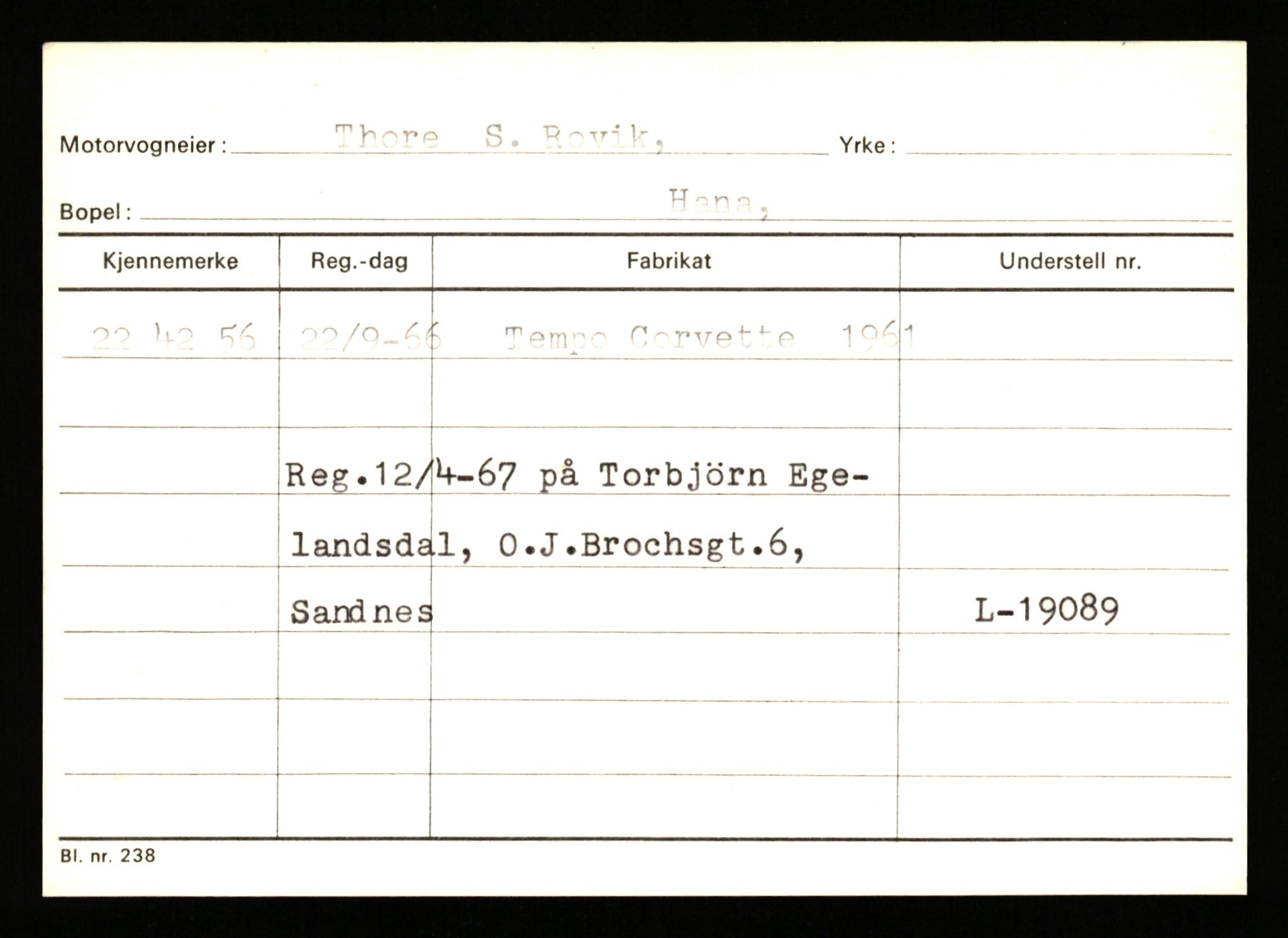 Stavanger trafikkstasjon, AV/SAST-A-101942/0/G/L0010: Registreringsnummer: 130000 - 239953, 1930-1971, s. 2789