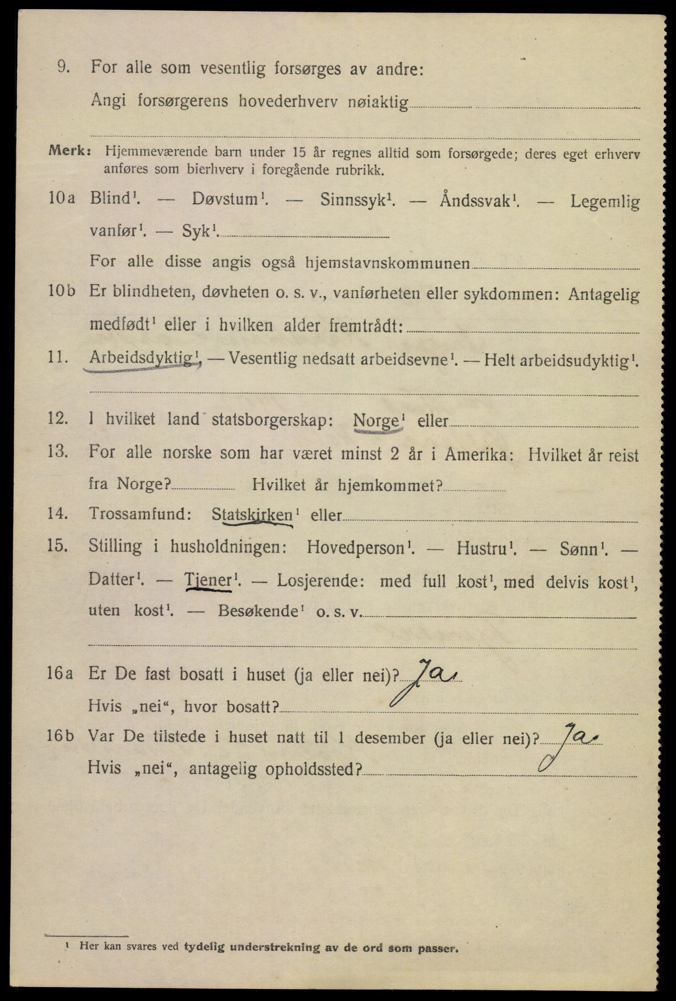 SAKO, Folketelling 1920 for 0801 Kragerø kjøpstad, 1920, s. 5440