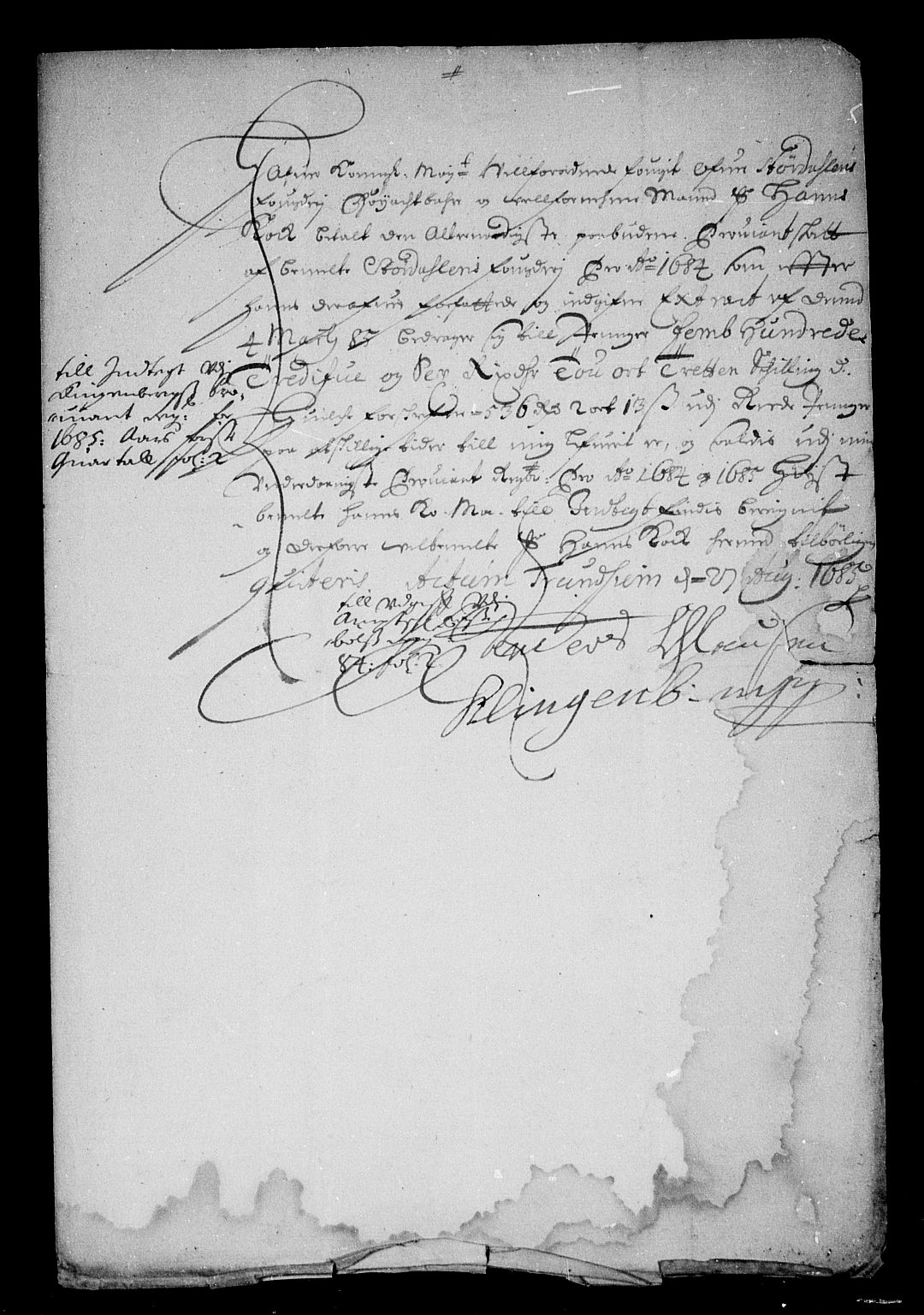 Rentekammeret inntil 1814, Reviderte regnskaper, Stiftamtstueregnskaper, Trondheim stiftamt og Nordland amt, AV/RA-EA-6044/R/Rg/L0078: Trondheim stiftamt og Nordland amt, 1680-1684