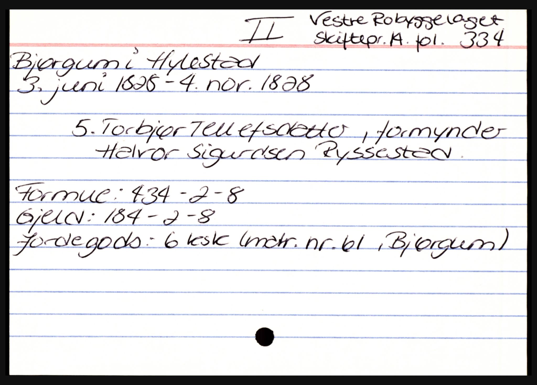 Setesdal sorenskriveri, SAK/1221-0011/H, s. 1011