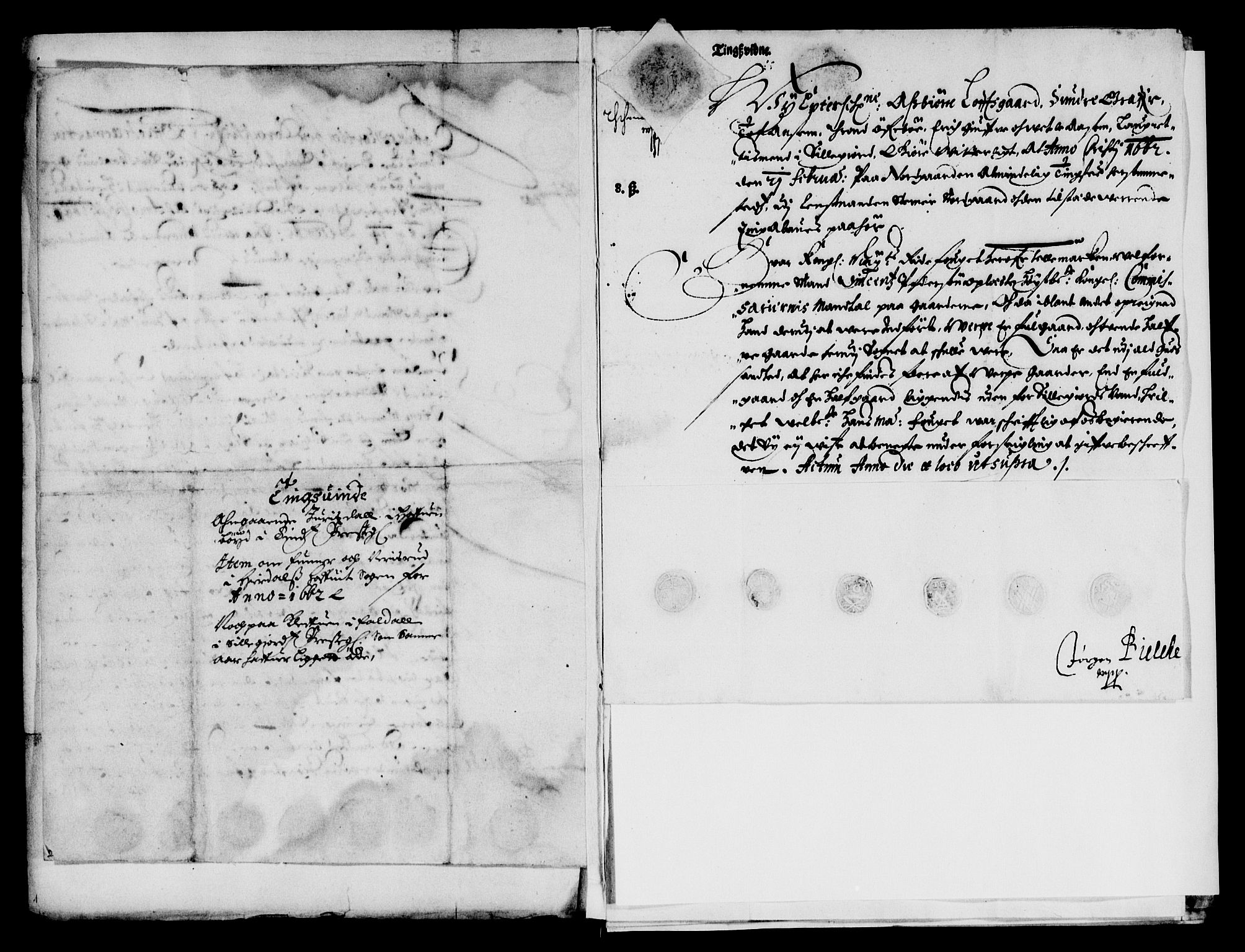 Rentekammeret inntil 1814, Reviderte regnskaper, Lensregnskaper, AV/RA-EA-5023/R/Rb/Rbp/L0048: Bratsberg len, 1661-1662