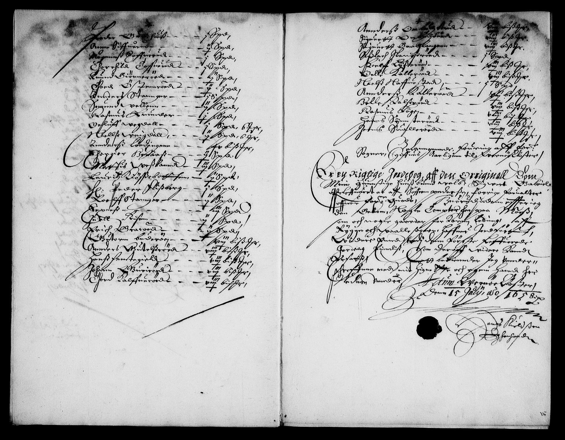 Rentekammeret inntil 1814, Realistisk ordnet avdeling, RA/EA-4070/On/L0007: [Jj 8]: Jordebøker og dokumenter innlevert til kongelig kommisjon 1672: Verne klosters gods, 1658-1672, s. 25