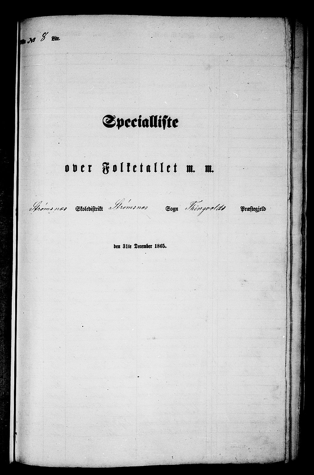 RA, Folketelling 1865 for 1560P Tingvoll prestegjeld, 1865, s. 113