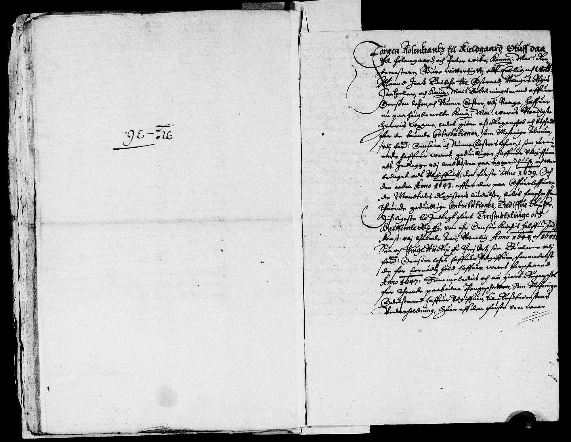 Rentekammeret inntil 1814, Reviderte regnskaper, Lensregnskaper, AV/RA-EA-5023/R/Rb/Rbe/L0003: Onsøy len, 1615-1656