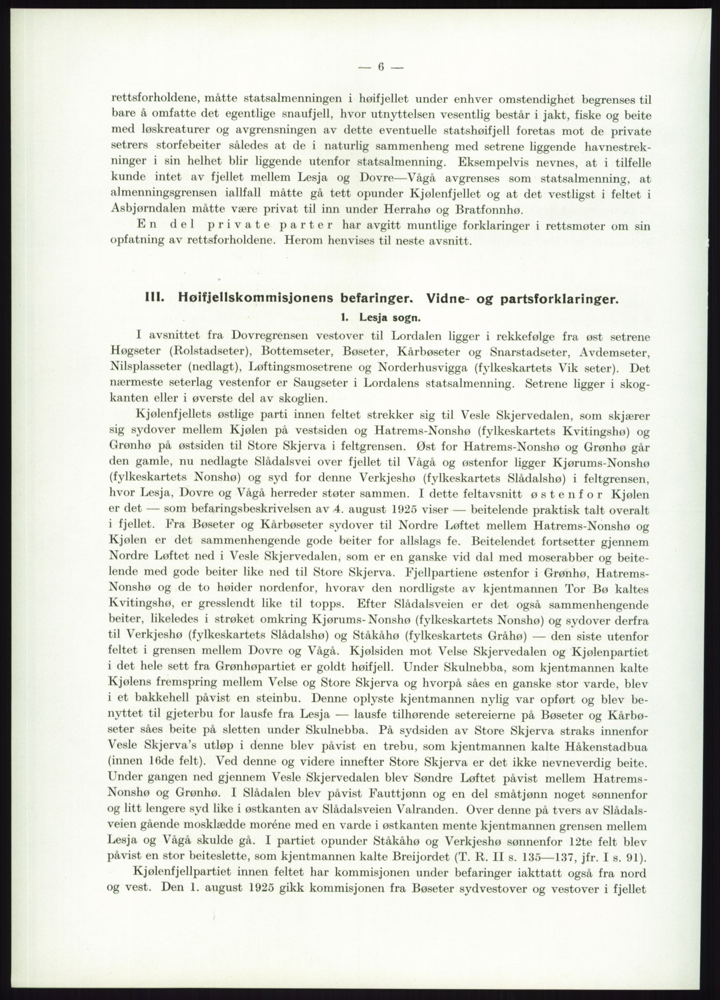 Høyfjellskommisjonen, AV/RA-S-1546/X/Xa/L0001: Nr. 1-33, 1909-1953, s. 5553