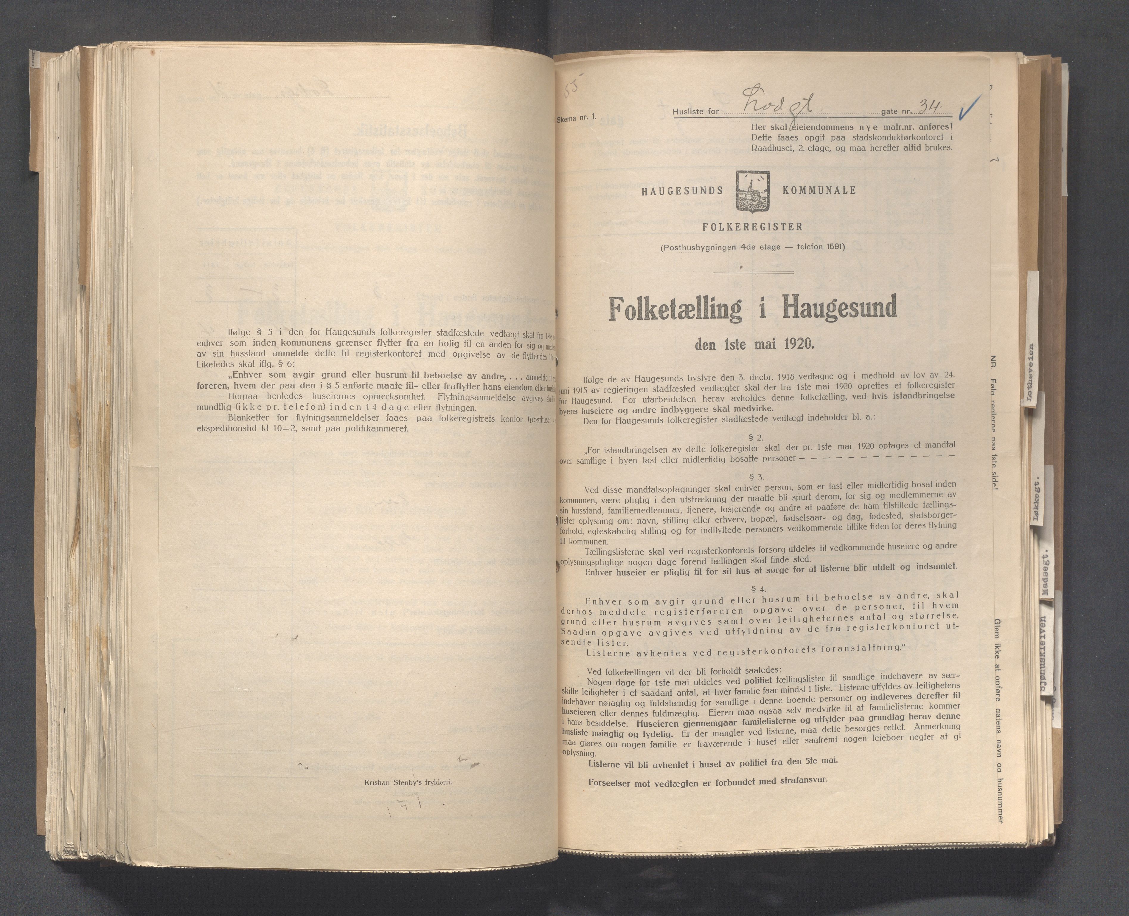 IKAR, Kommunal folketelling 1.5.1920 for Haugesund, 1920, s. 6178