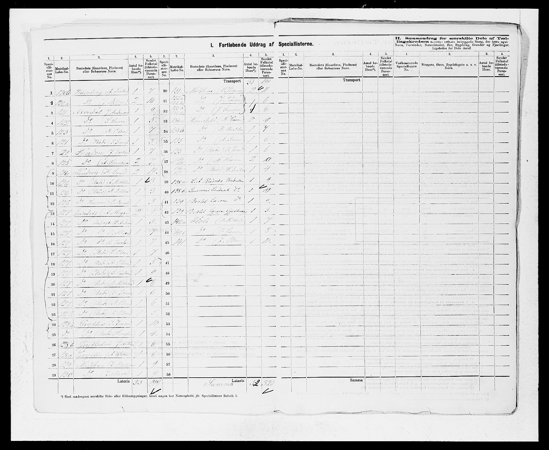 SAB, Folketelling 1875 for 1411P Eivindvik prestegjeld, 1875, s. 3